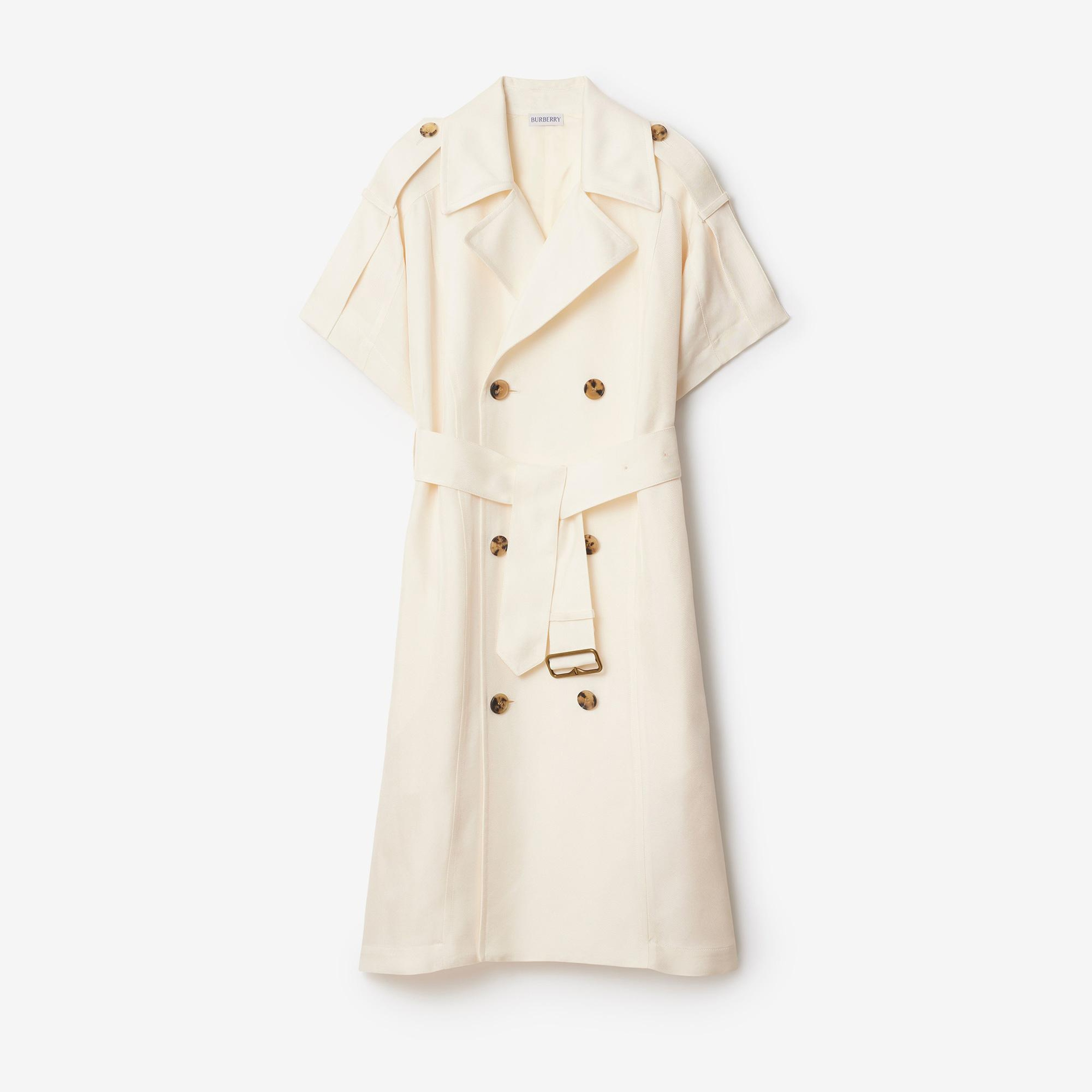 Burberry Giu Kadın Krem Elbise