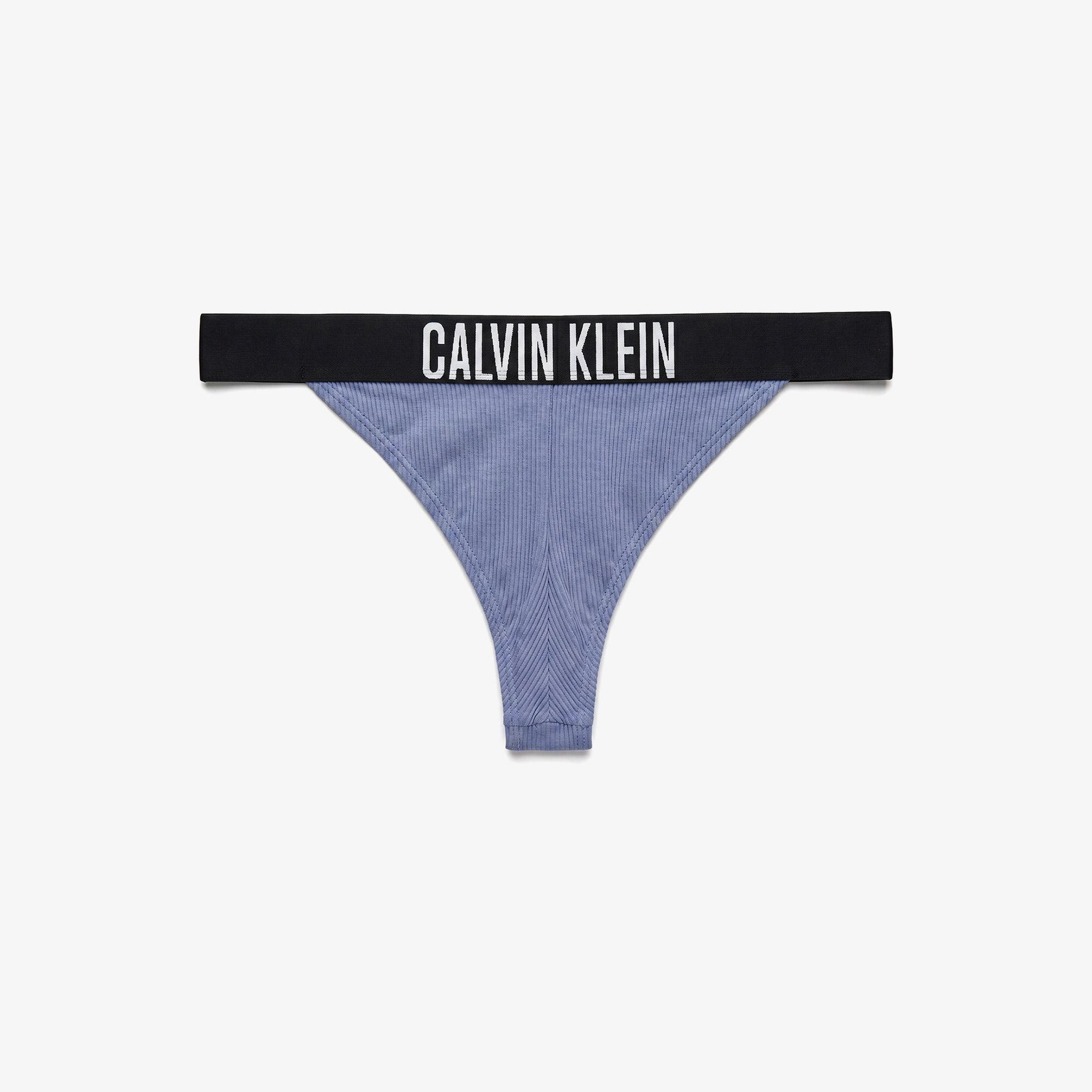Calvin Klein Spor Sütyenizilian Kadın Mavi Bikini Altı