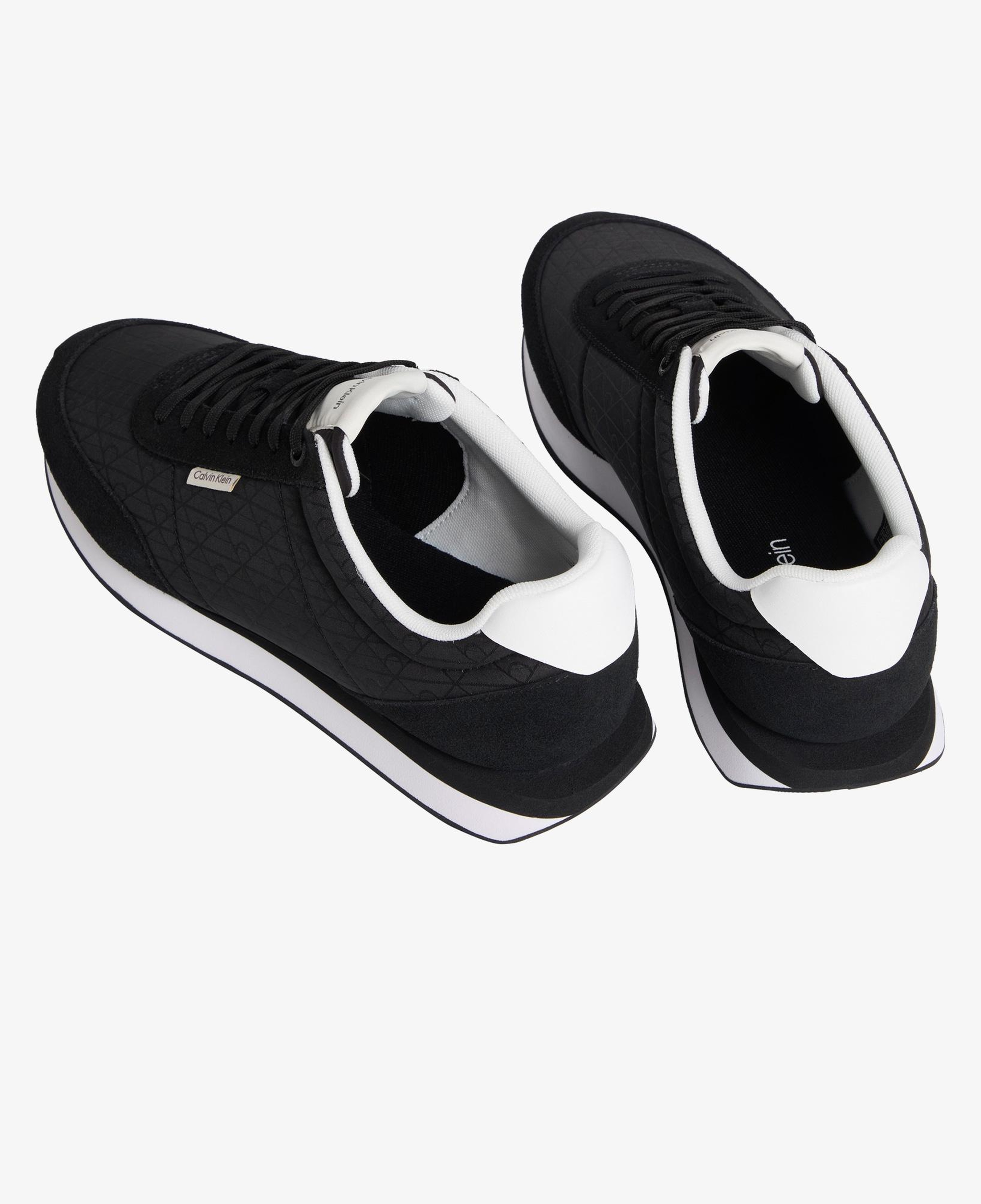 Calvin Klein Retro Runner Ripstop Erkek Siyah Sneaker