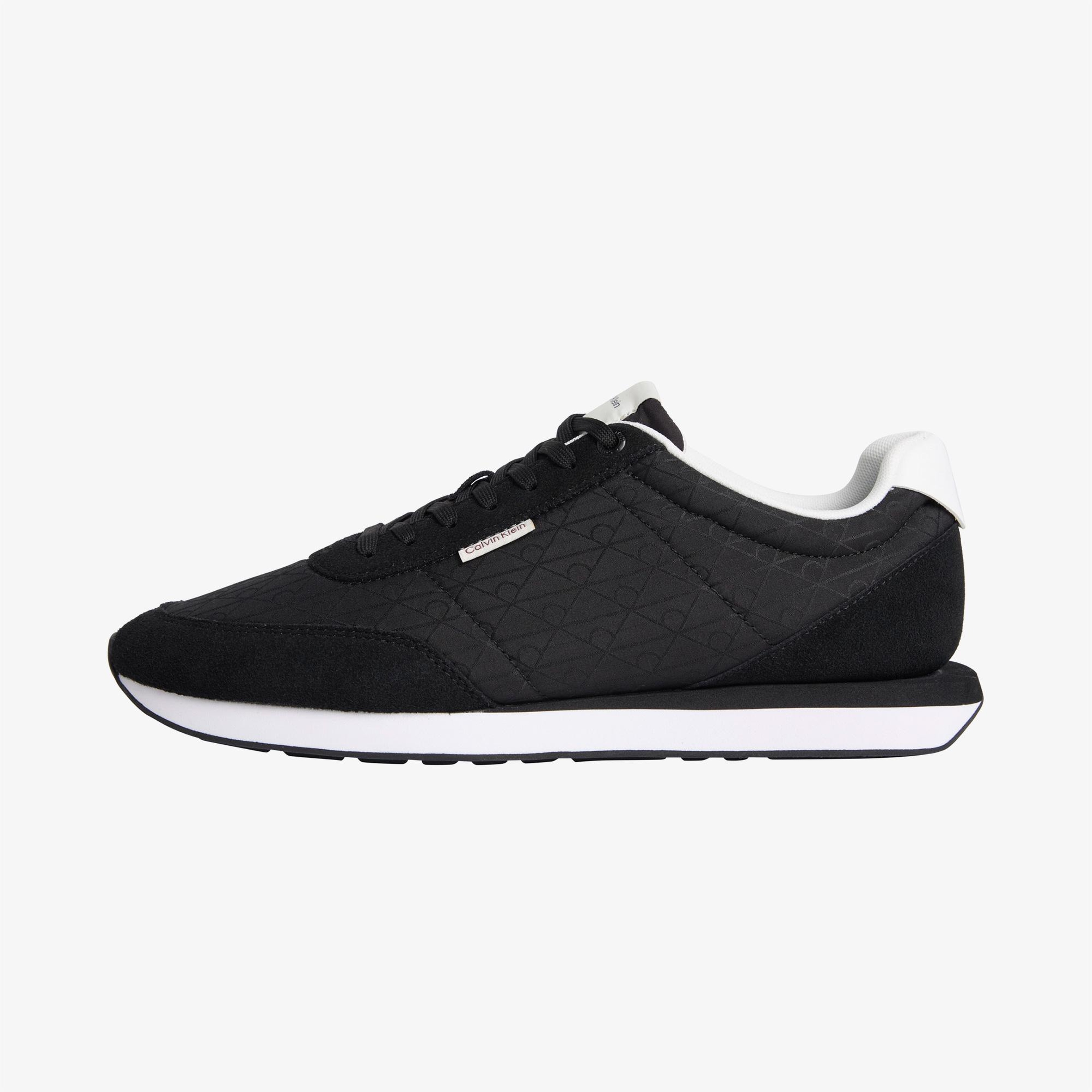 Calvin Klein Retro Runner Ripstop Erkek Siyah Sneaker