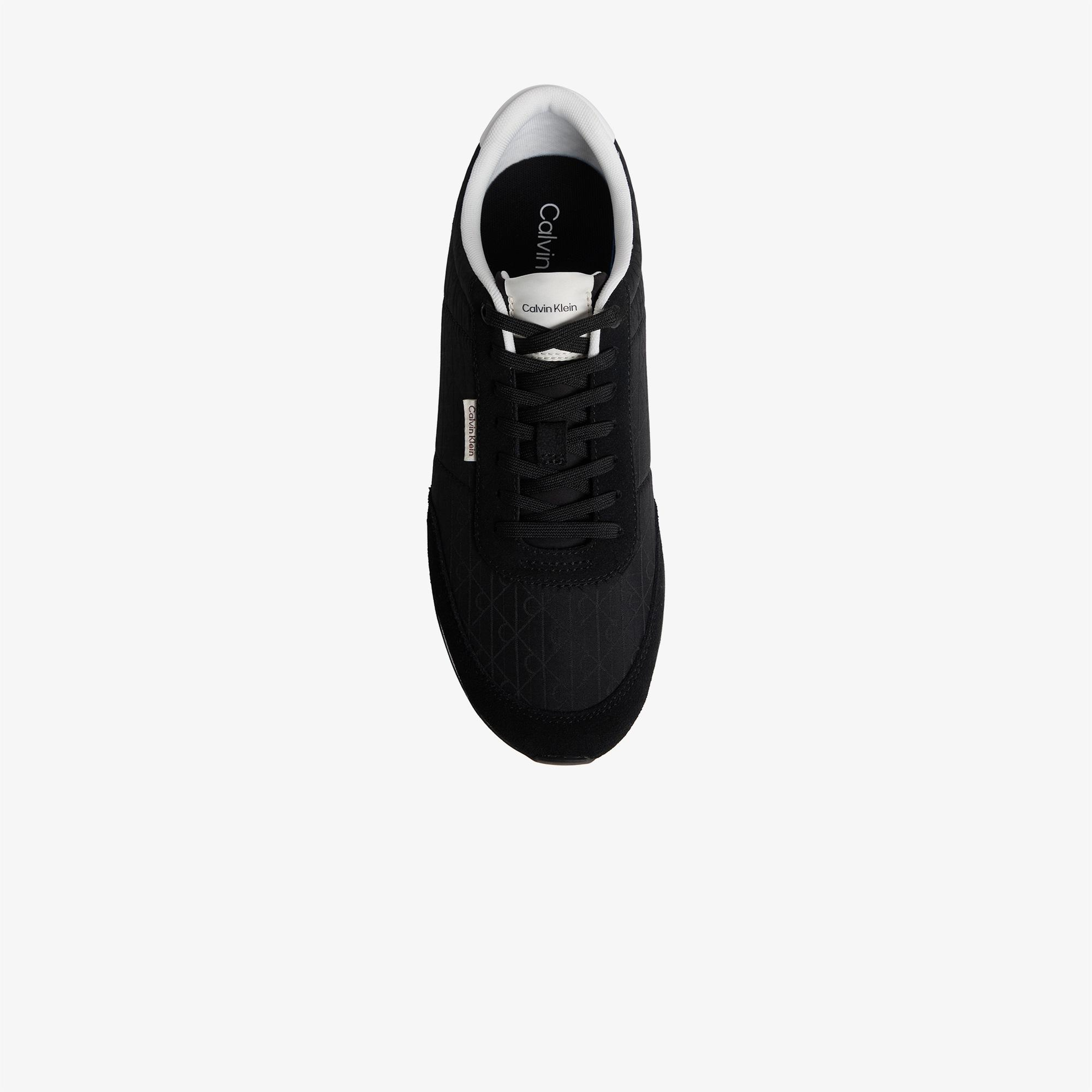Calvin Klein Retro Runner Ripstop Erkek Siyah Sneaker