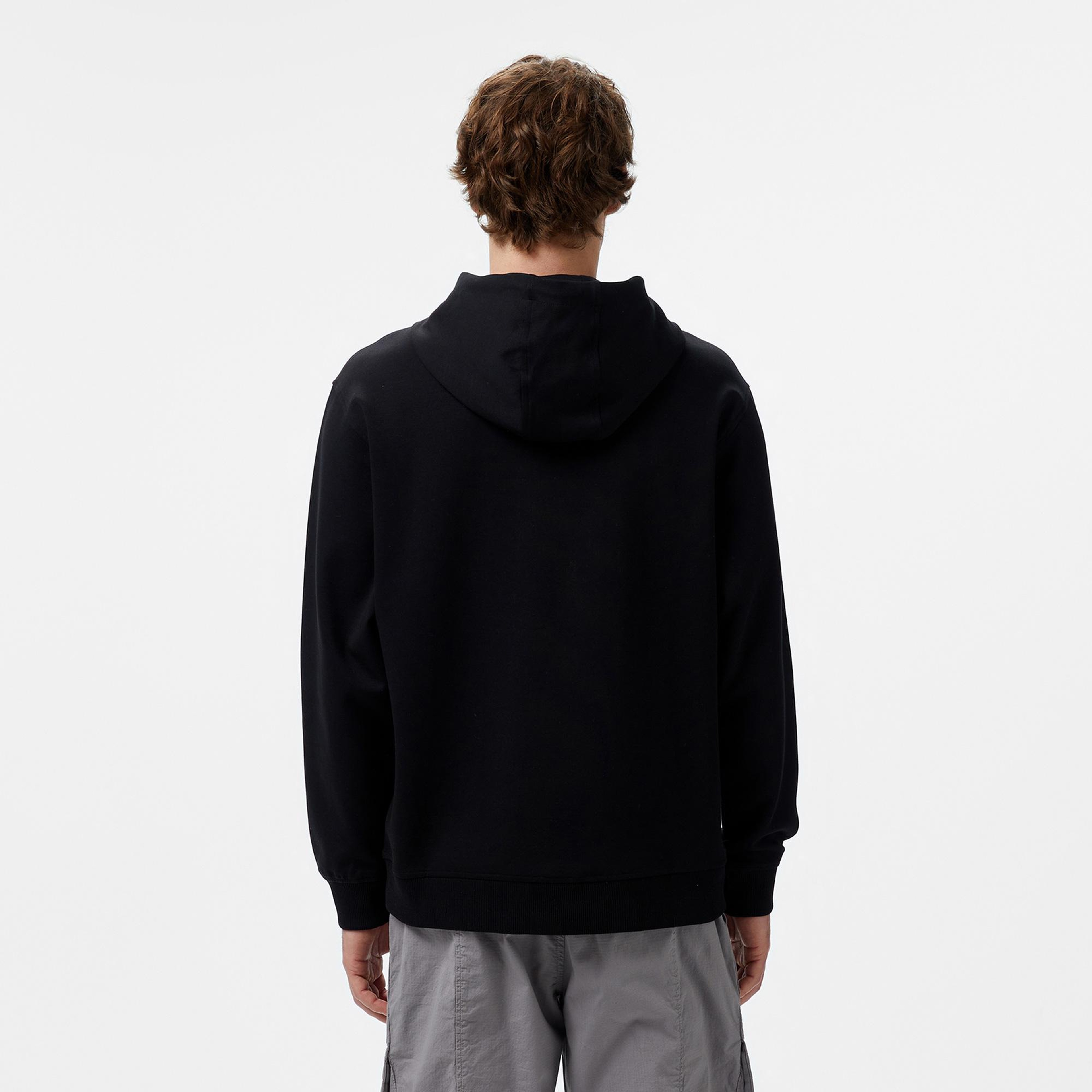 UNITED4 Erkek Siyah Sweatshirt