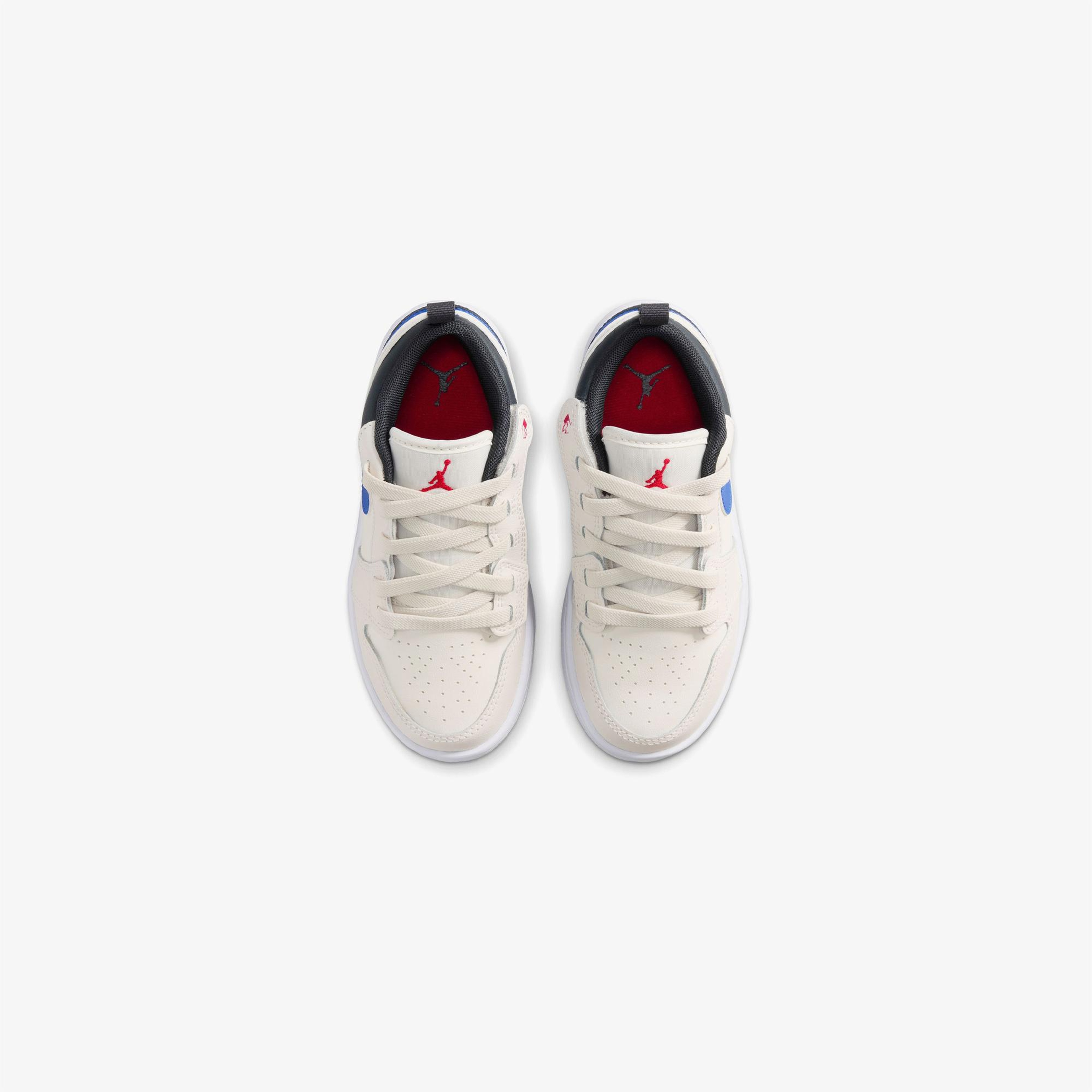 Jordan 1 Low Alt Çocuk Krem Rengi Spor Ayakkabı