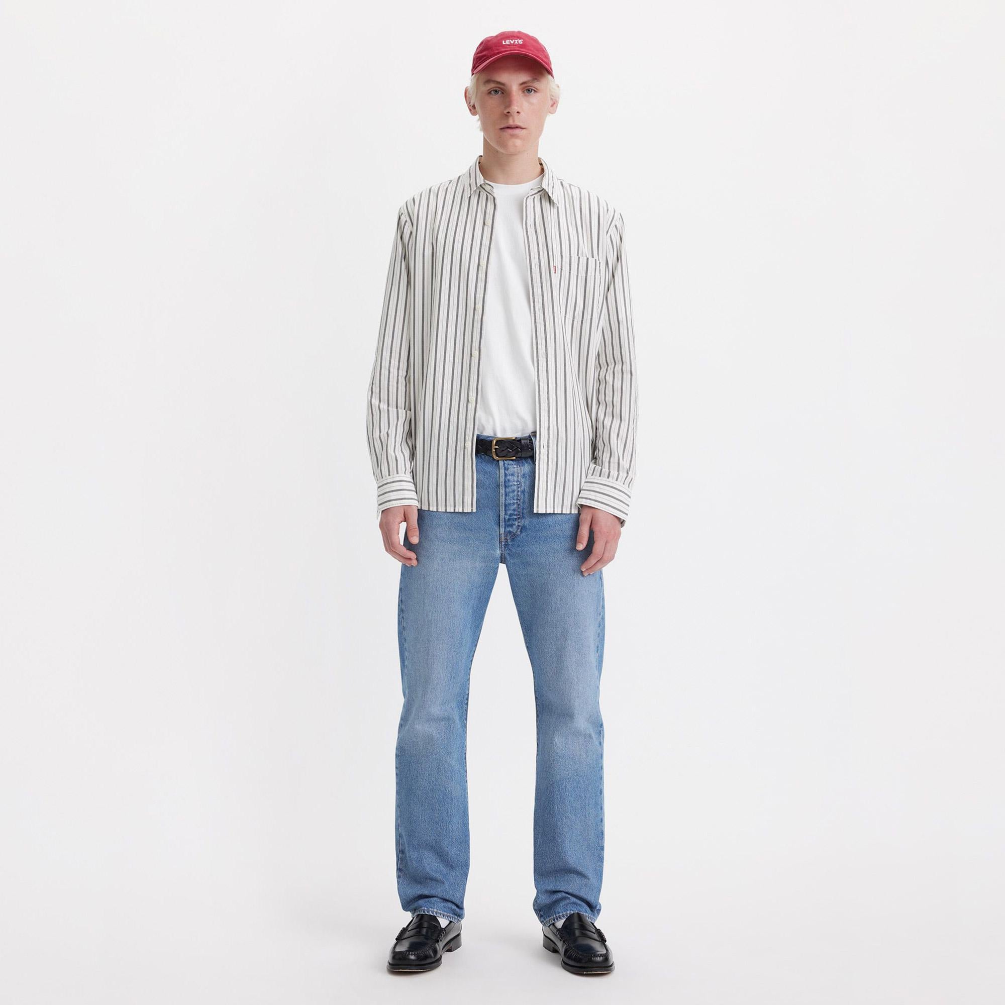 Levi's 501 Original Chemical Lacivert Erkek Jean