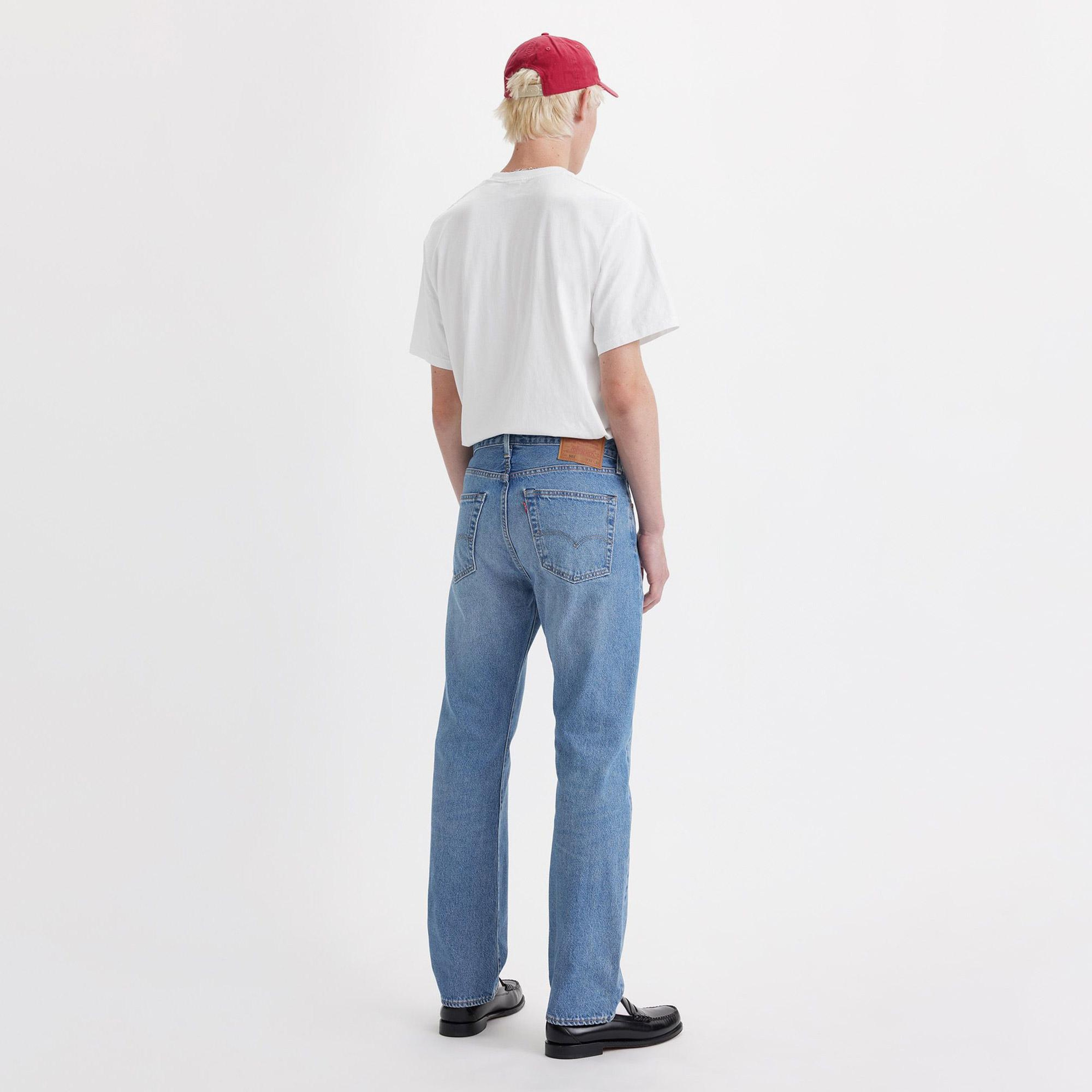 Levi's 501 Original Chemical Lacivert Erkek Jean