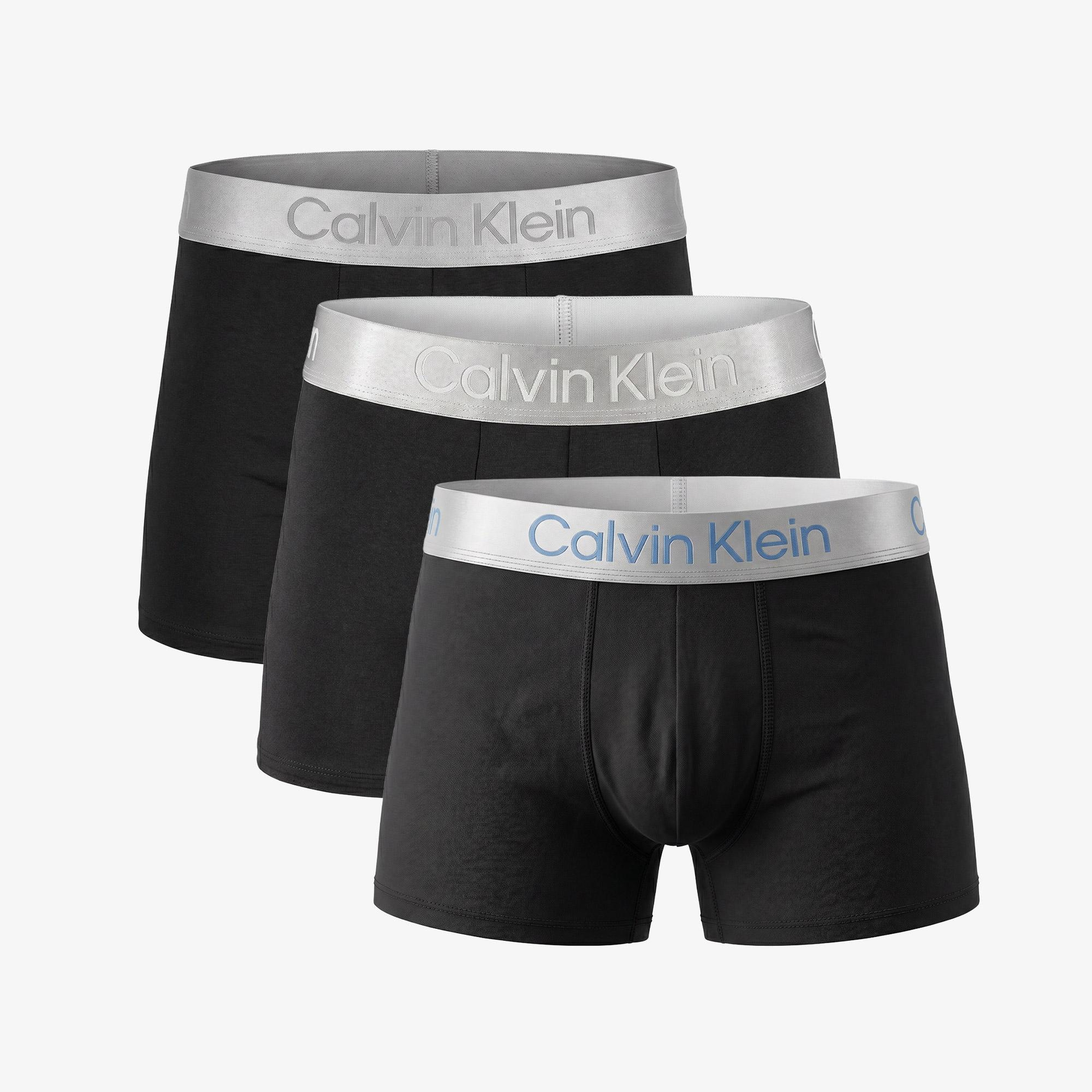Calvin Klein Trunk 3'lü Erkek Siyah Boxer