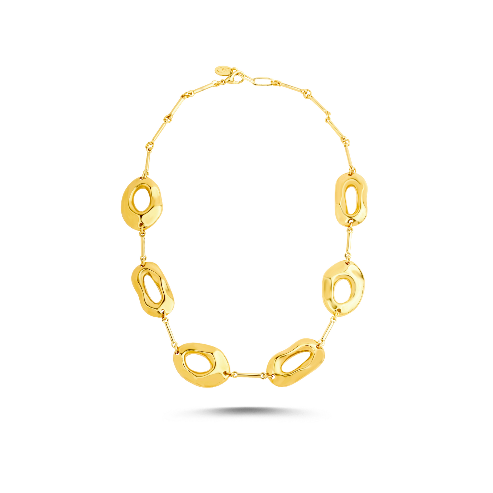 BERRİN ÖZKAN GOLDEN NOCTURNE LINK KADIN KOLYE