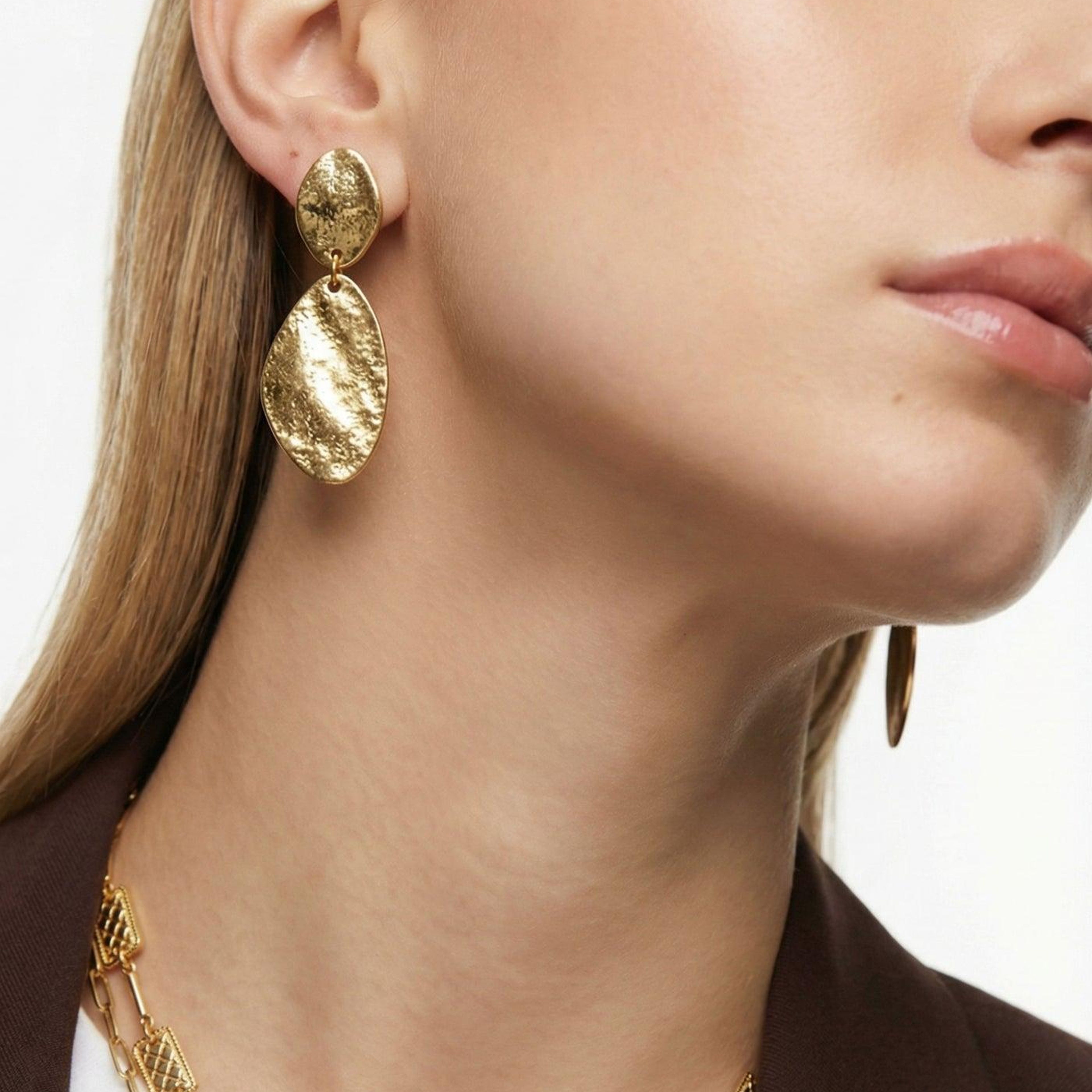 BERRİN ÖZKAN GOLDEN HUE KADIN KÜPE
