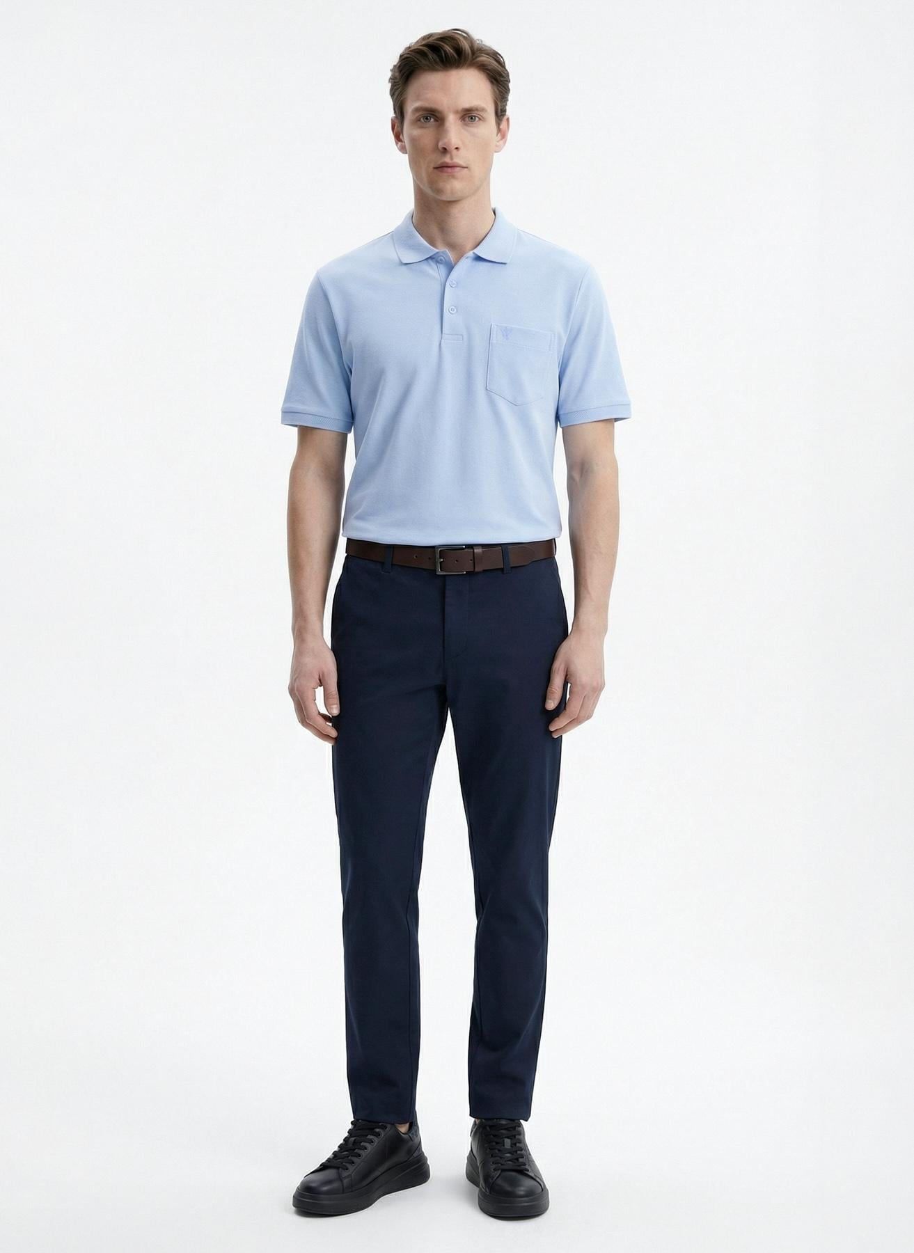 Fabrika Mavi Erkek Regular Fit Polo T-Shirt NOBRO CEPLI NB