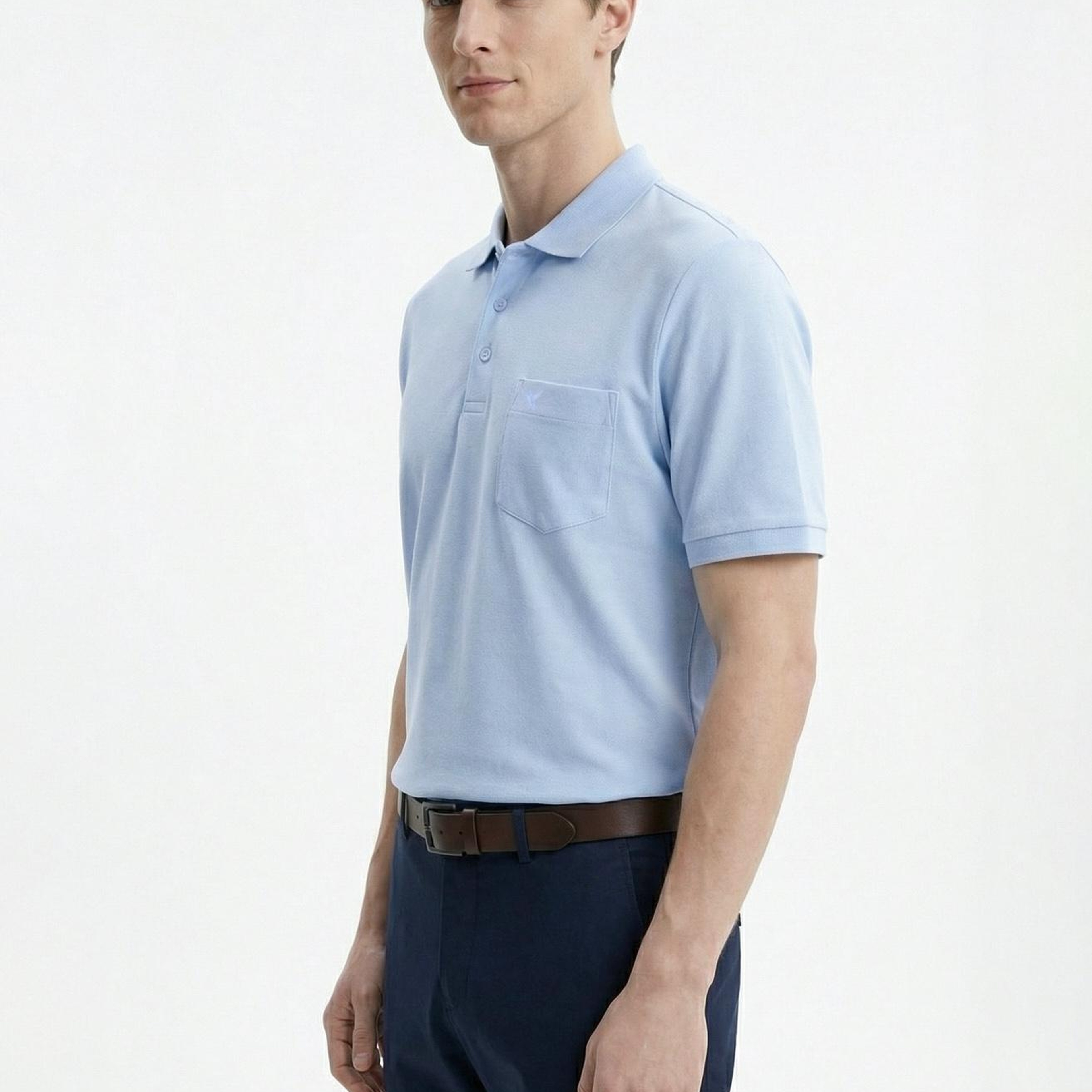 Fabrika Mavi Erkek Regular Fit Polo T-Shirt NOBRO CEPLI NB