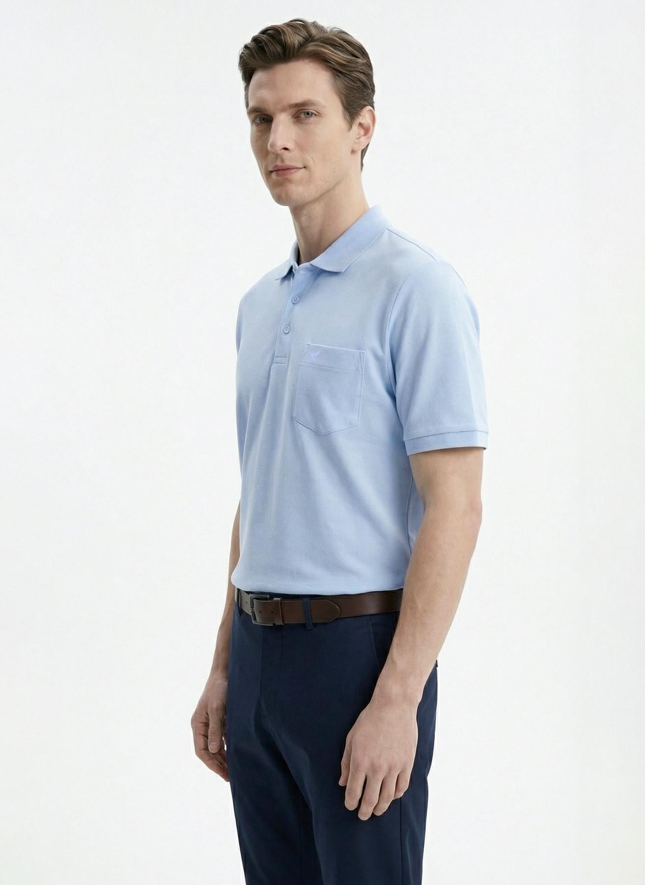 Fabrika Mavi Erkek Regular Fit Polo T-Shirt NOBRO CEPLI NB