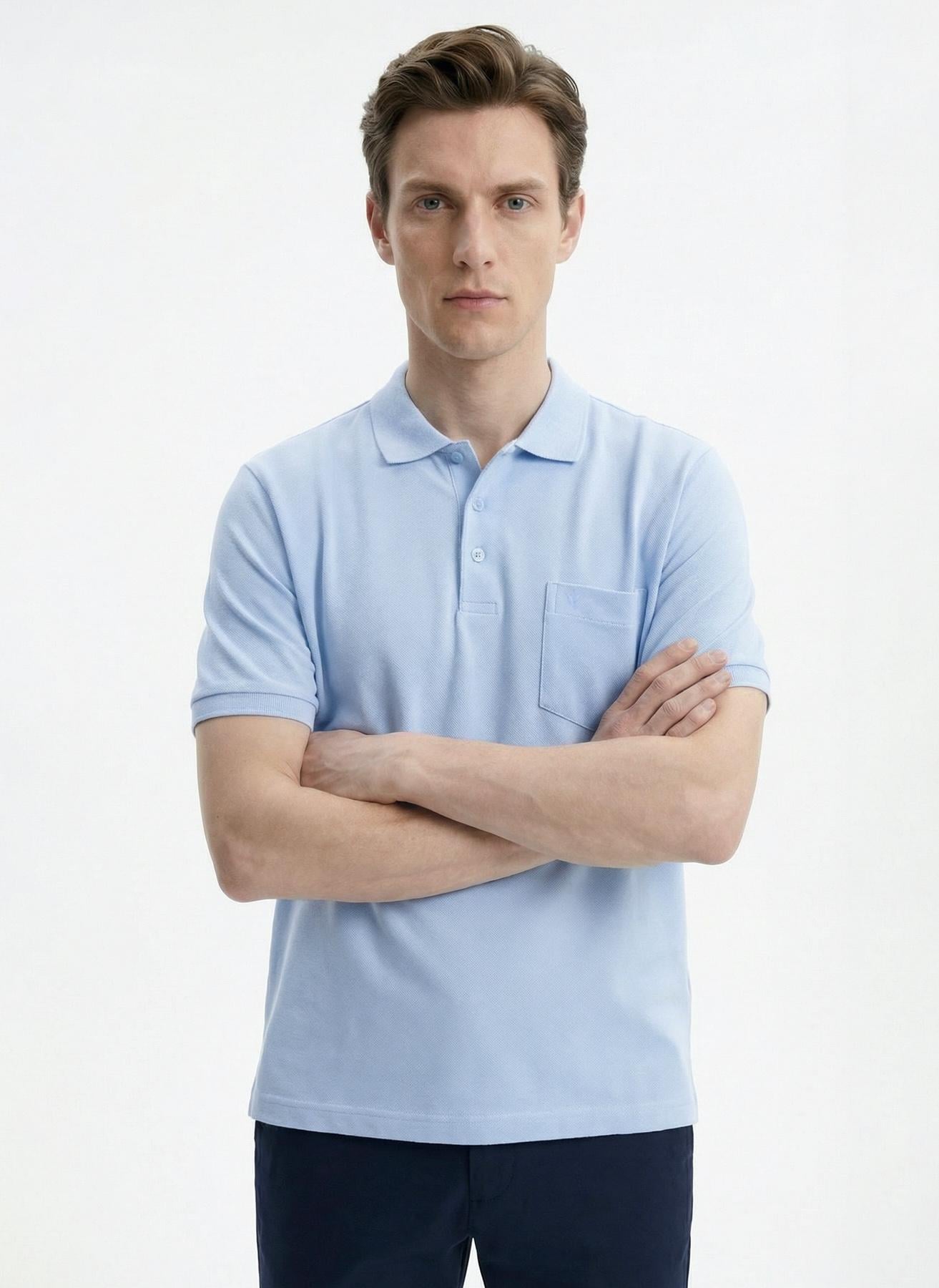 Fabrika Mavi Erkek Regular Fit Polo T-Shirt NOBRO CEPLI NB