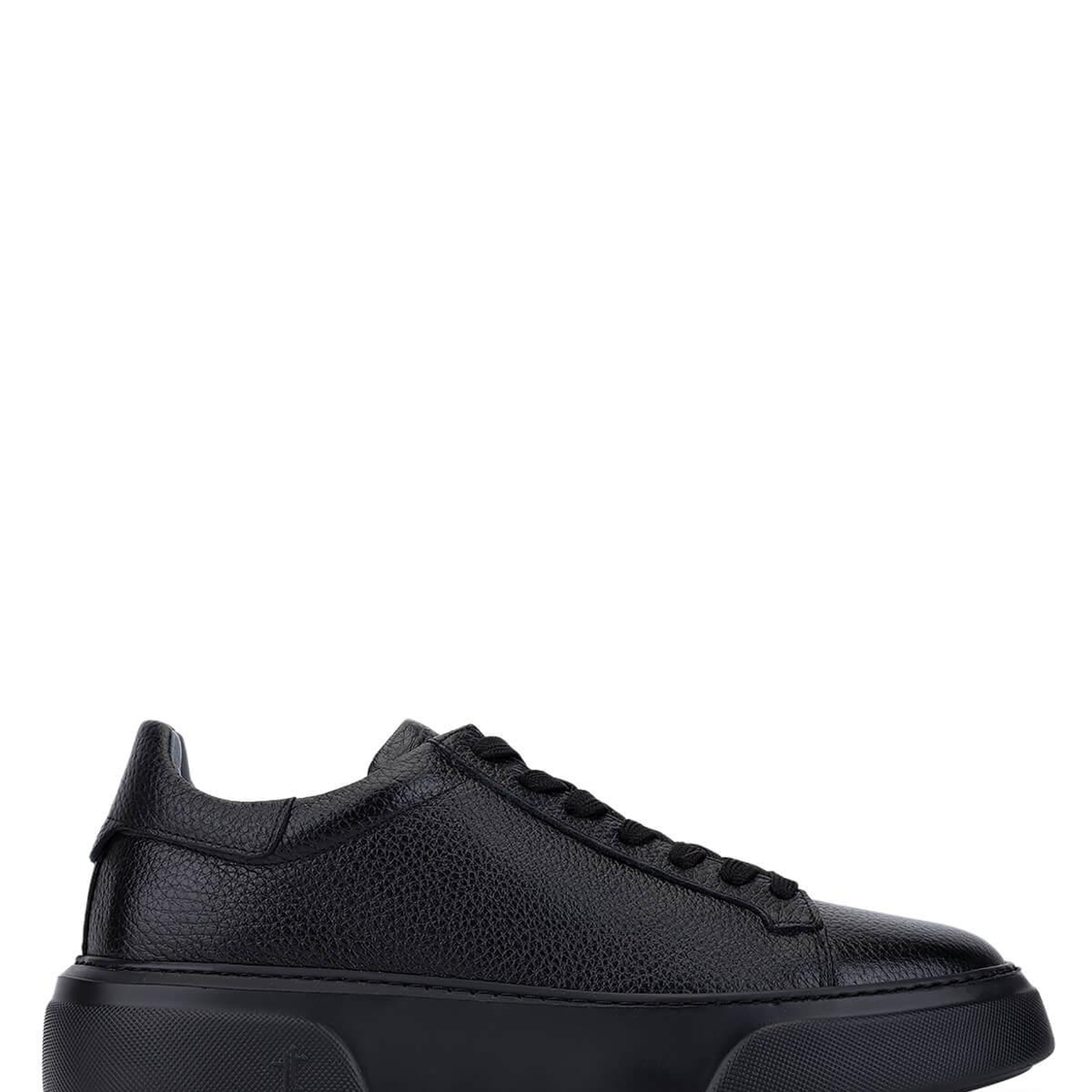 Tamer Tanca Erkek Hakiki Deri Siyah Taban Sneakers & Spor Ayakkabı
