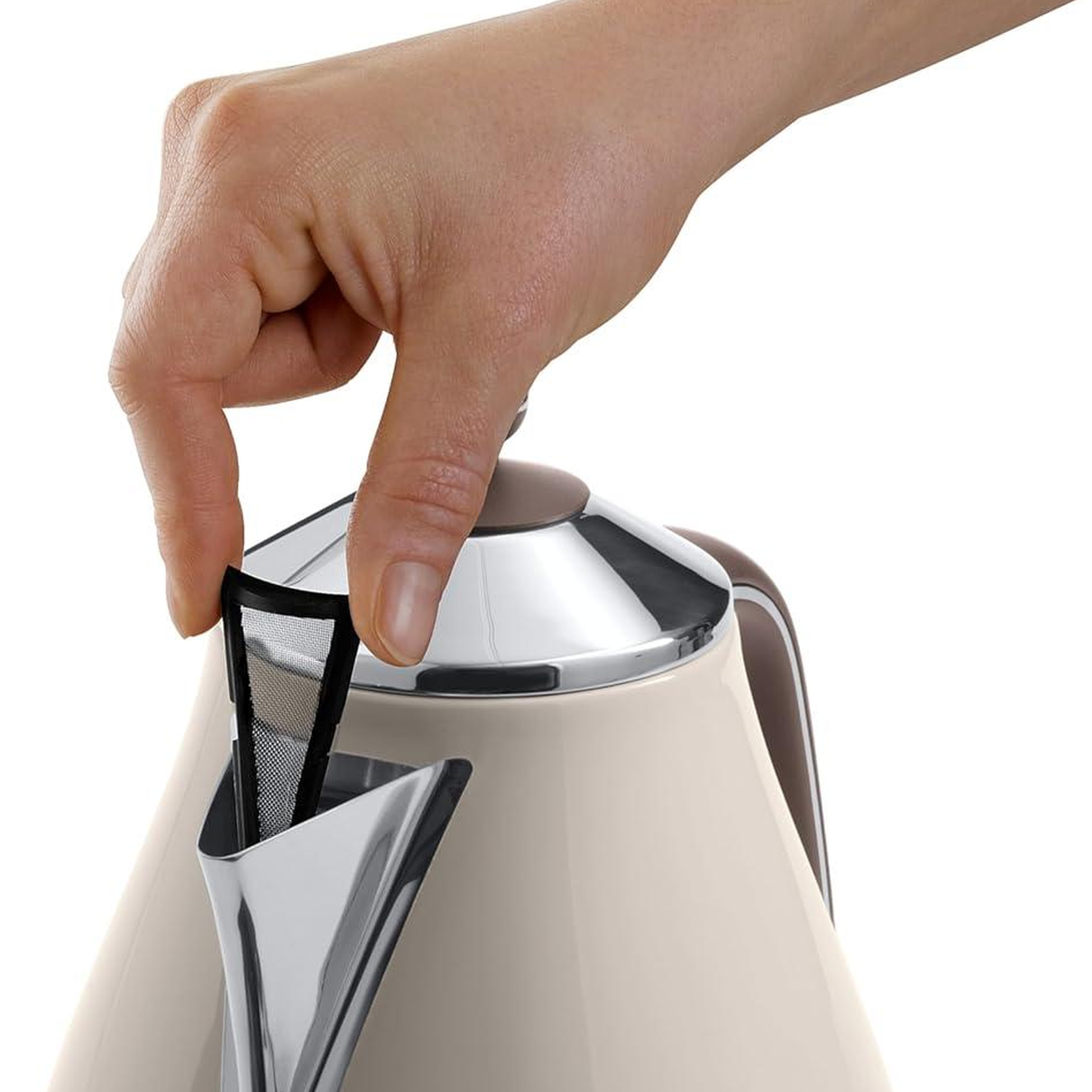 Delonghi Icona Vintage, KBOV2001.BG Krem 2000w Su Isıtıcısı Kettle