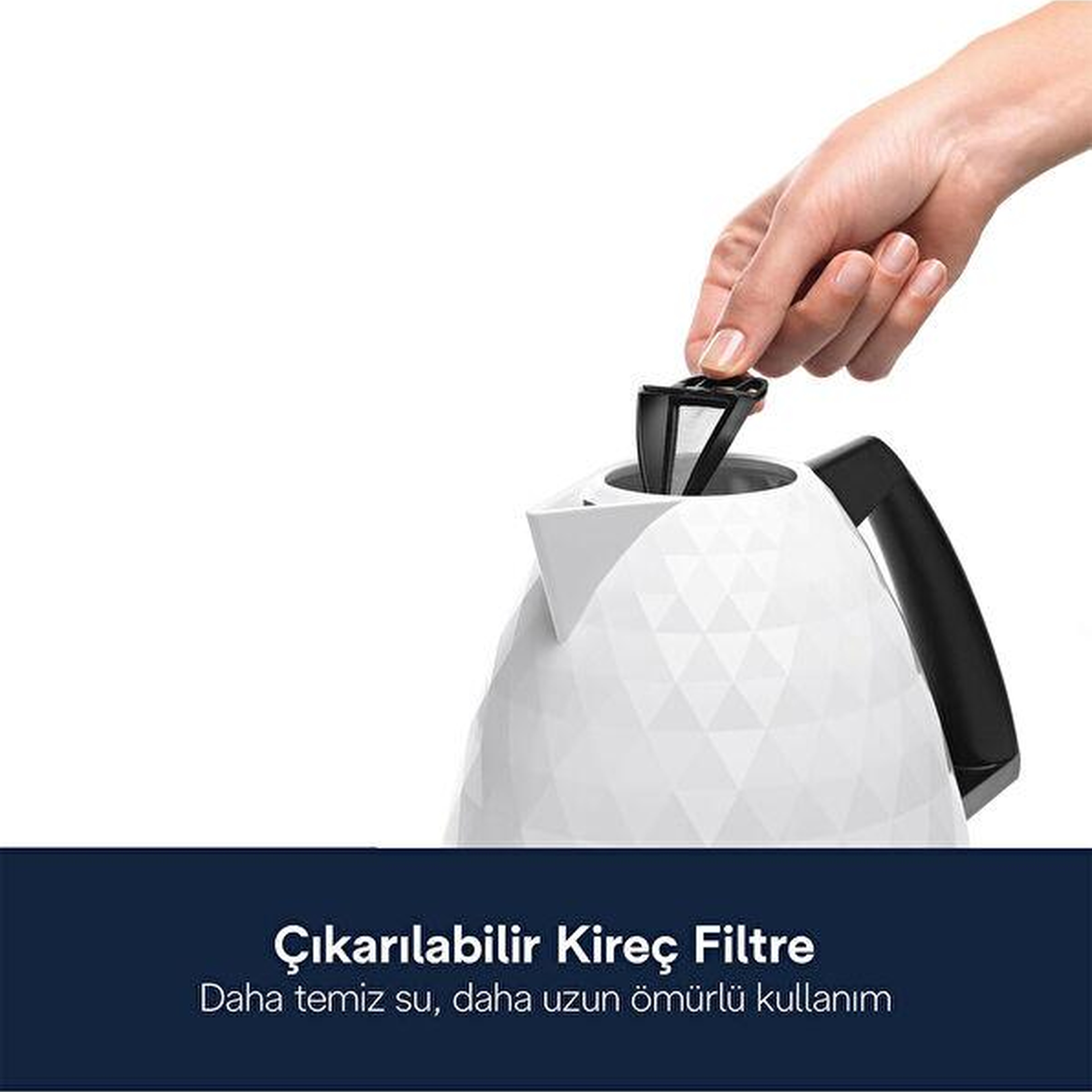 Delonghi Kbj 2001.w Brillante Beyaz 2000 W 1.7 Lt Su Isıtıcısı