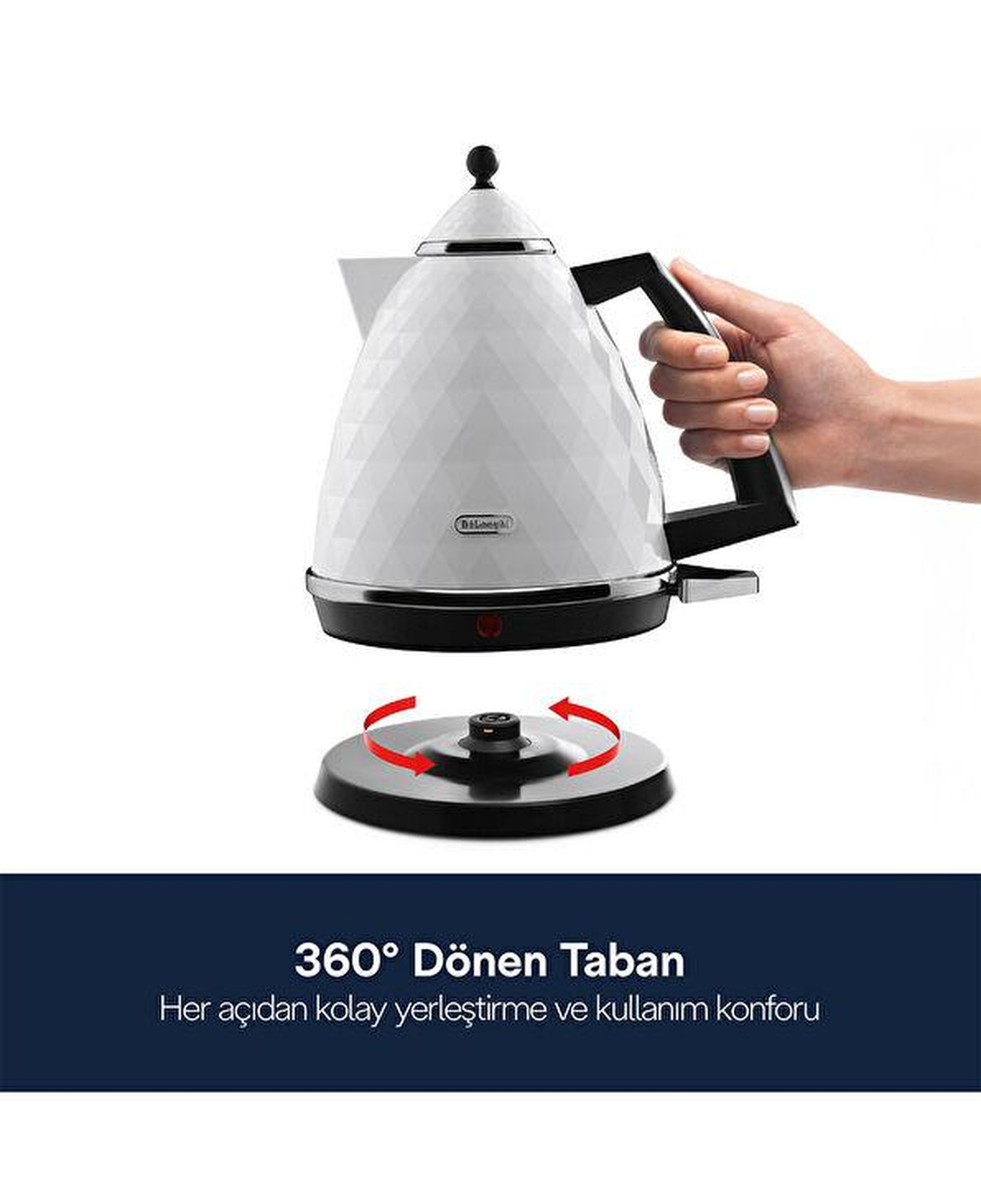 Delonghi Kbj 2001.w Brillante Beyaz 2000 W 1.7 Lt Su Isıtıcısı
