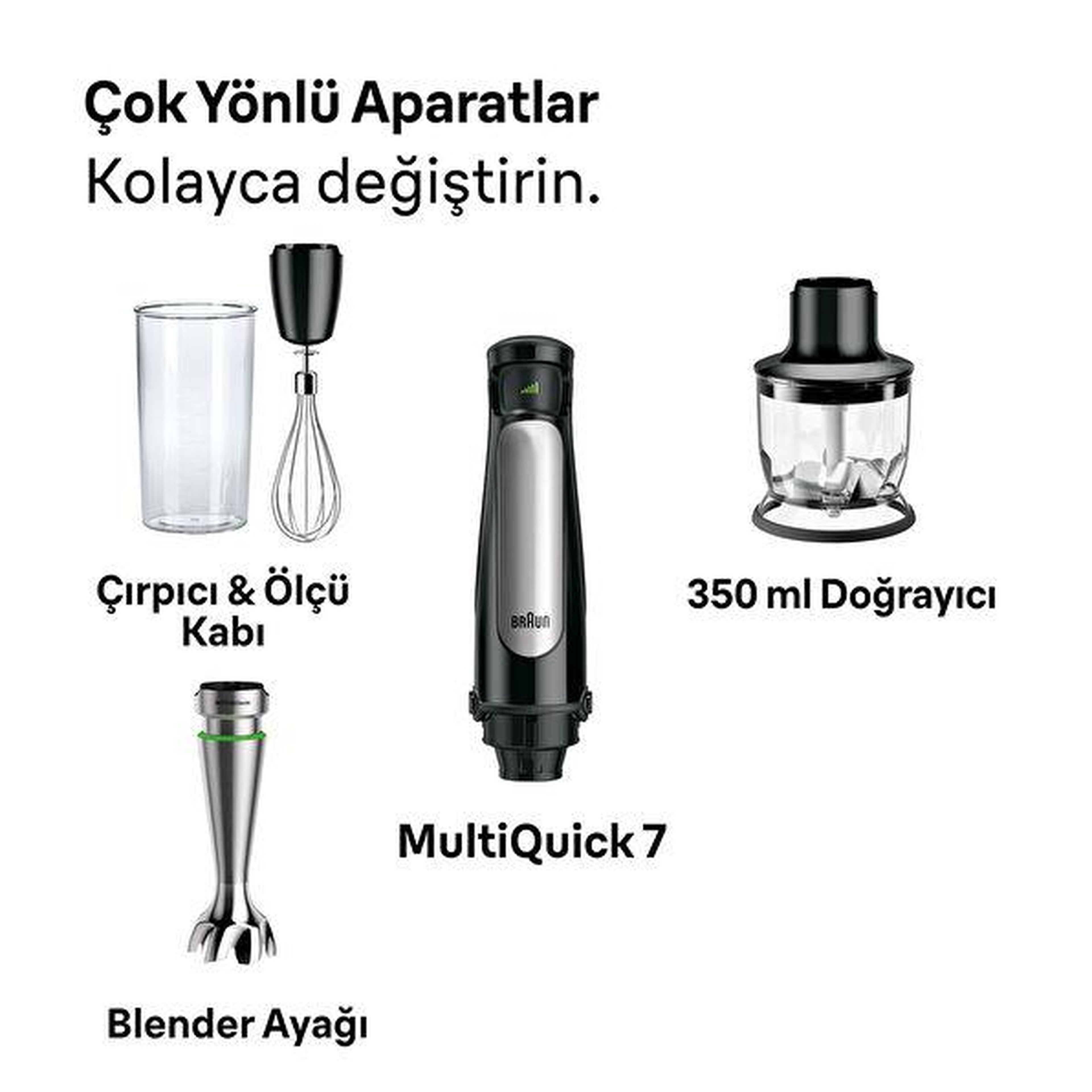 Braun MQ7025 Multiquick 7 El Blenderi