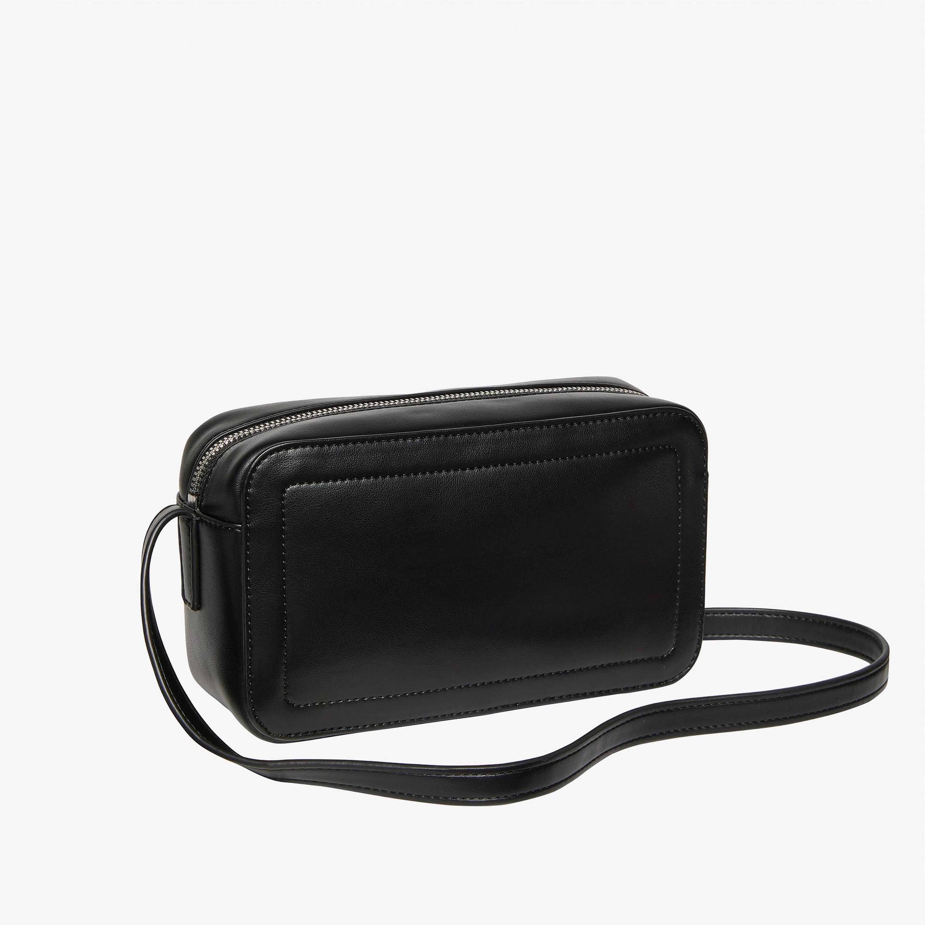 Calvin Klein Bold Camera Kadın Siyah Çapraz Çanta