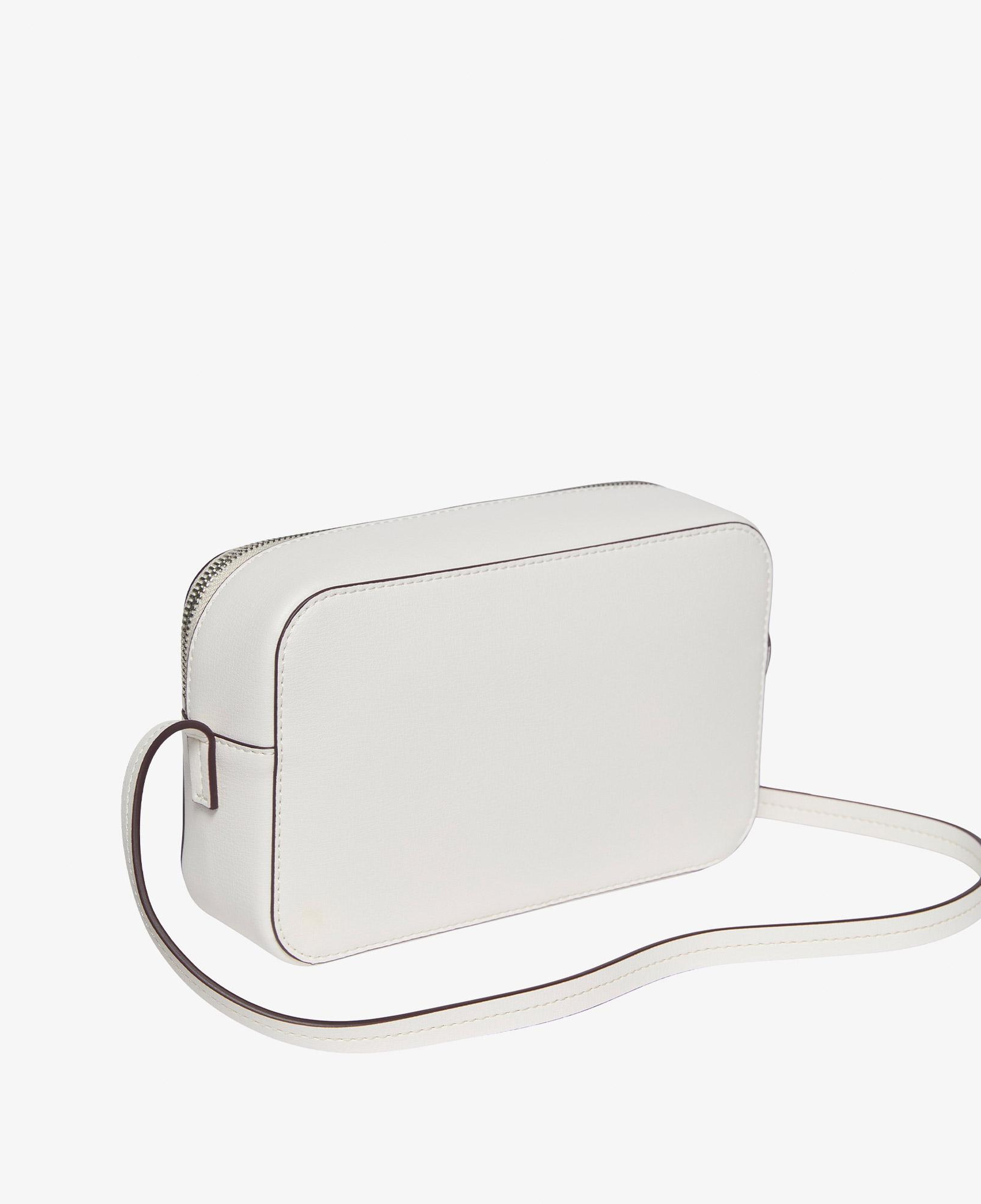 Calvin Klein Foil Logo Elongated Camera Kadın Beyaz Çapraz Çanta