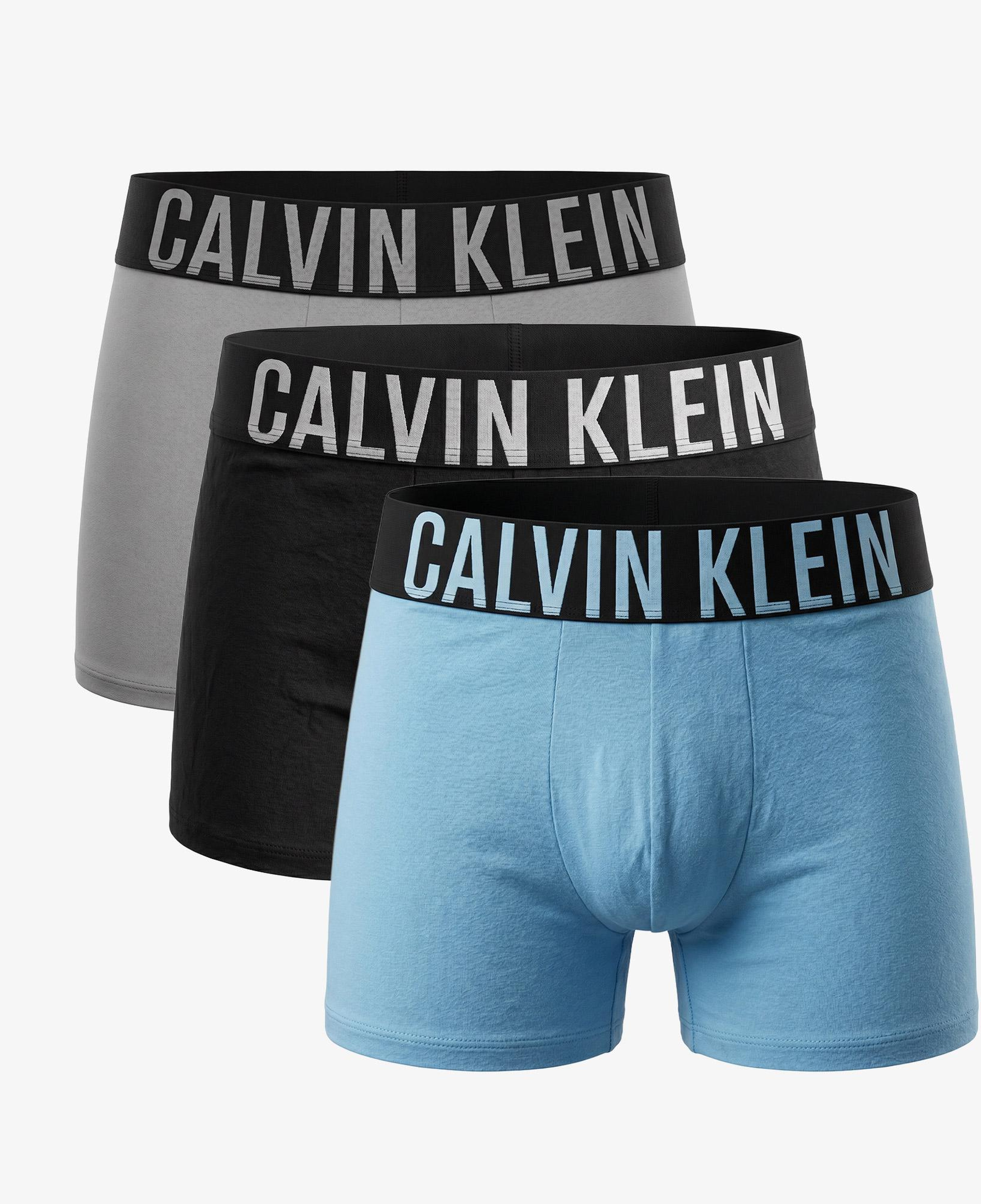 Calvin Klein Trunk 3'lü Erkek Mavi Boxer