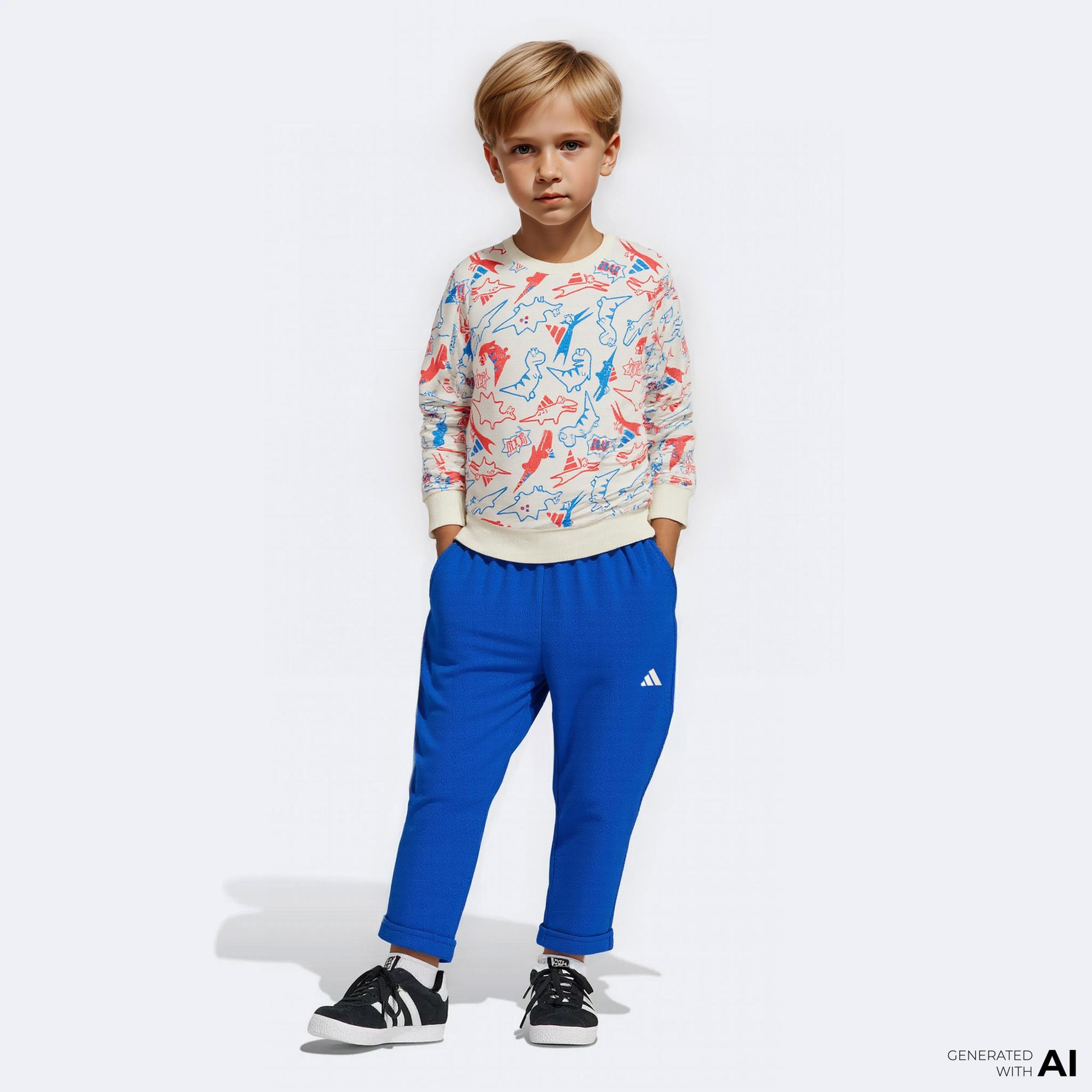adidas Infant Adiraptor Set Çocuk Mavi Eşofman Takımı