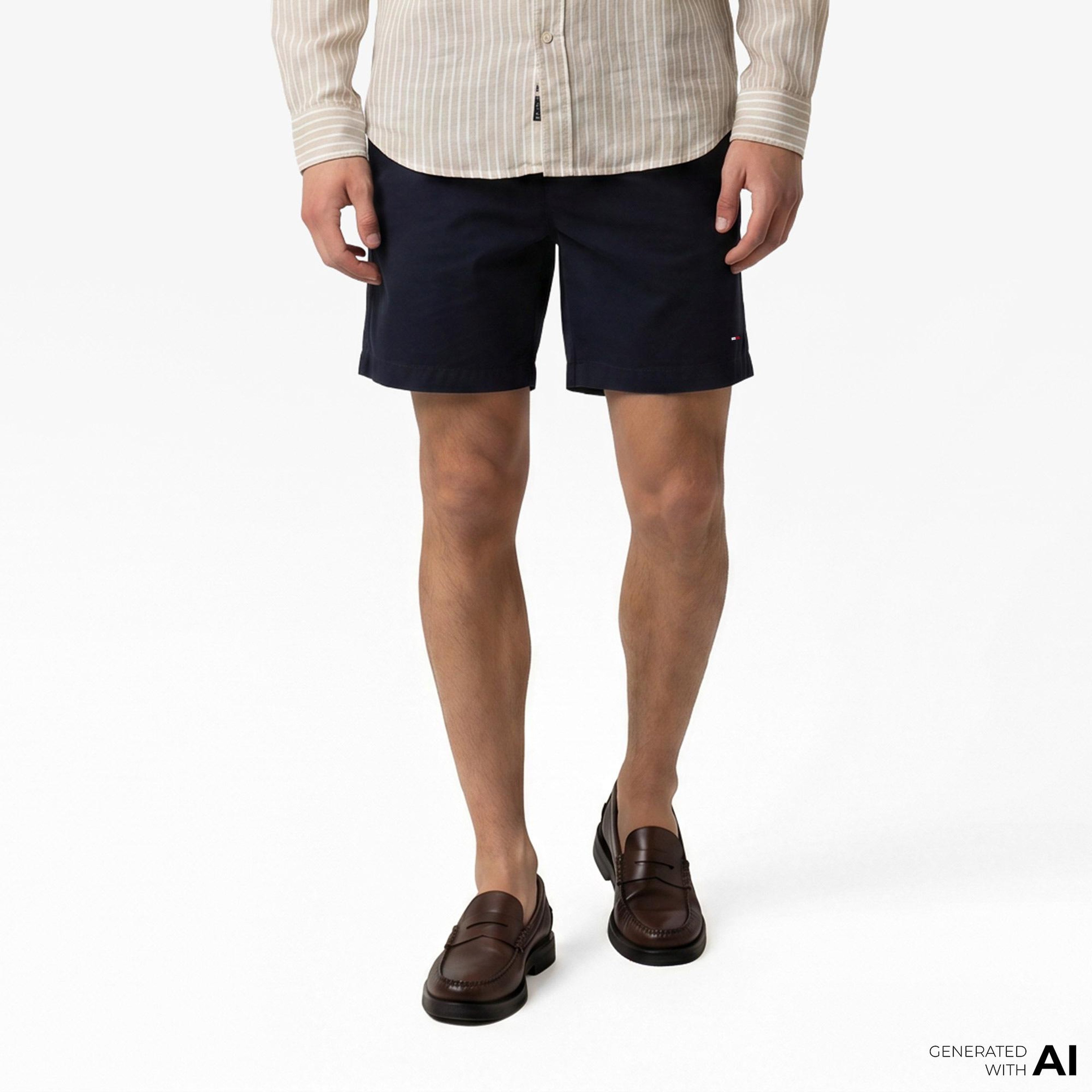 Tommy Hilfiger Seasonal Quality Erkek Lacivert Şort