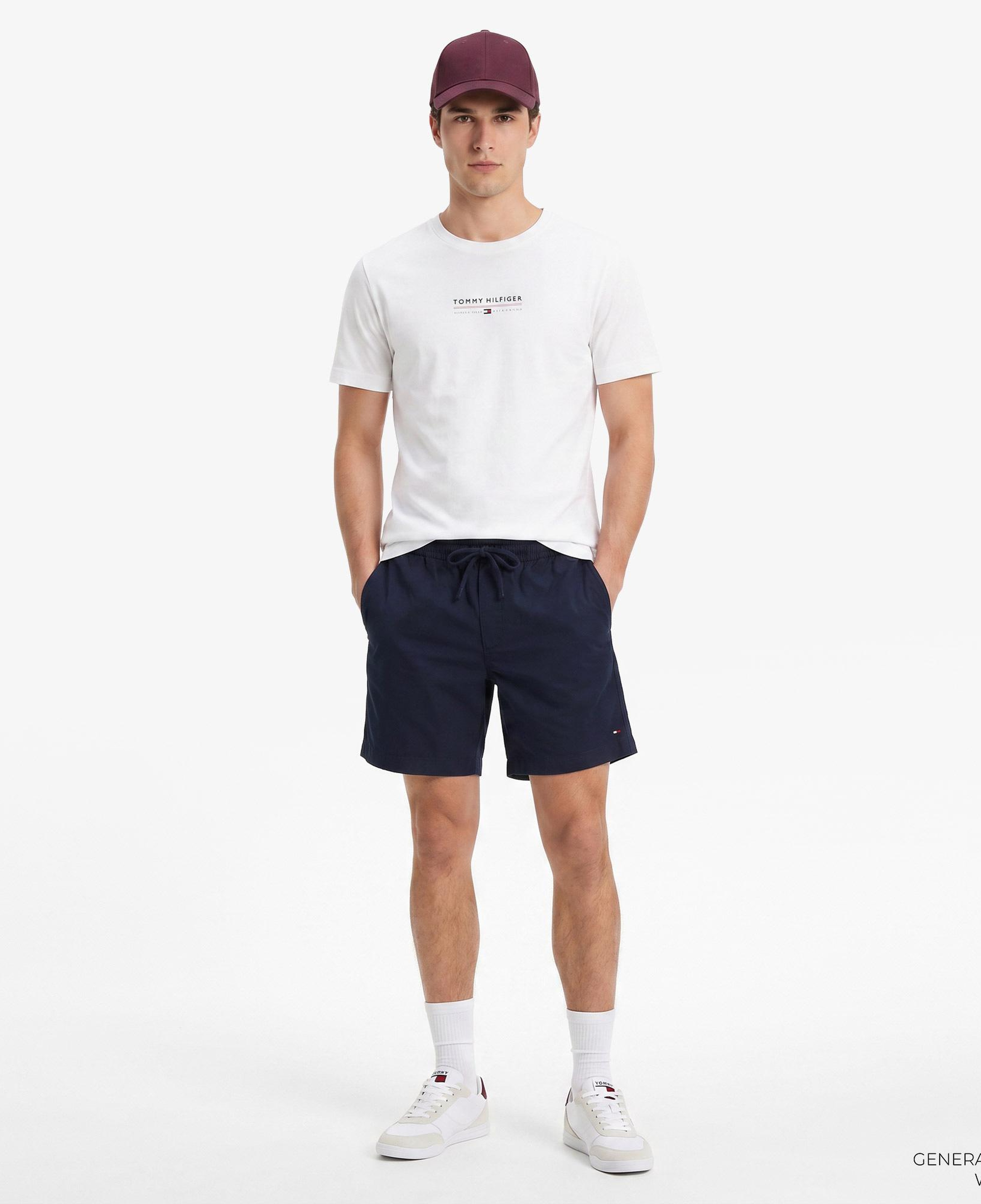 Tommy Hilfiger Brand Love Erkek Beyaz T-Shirt