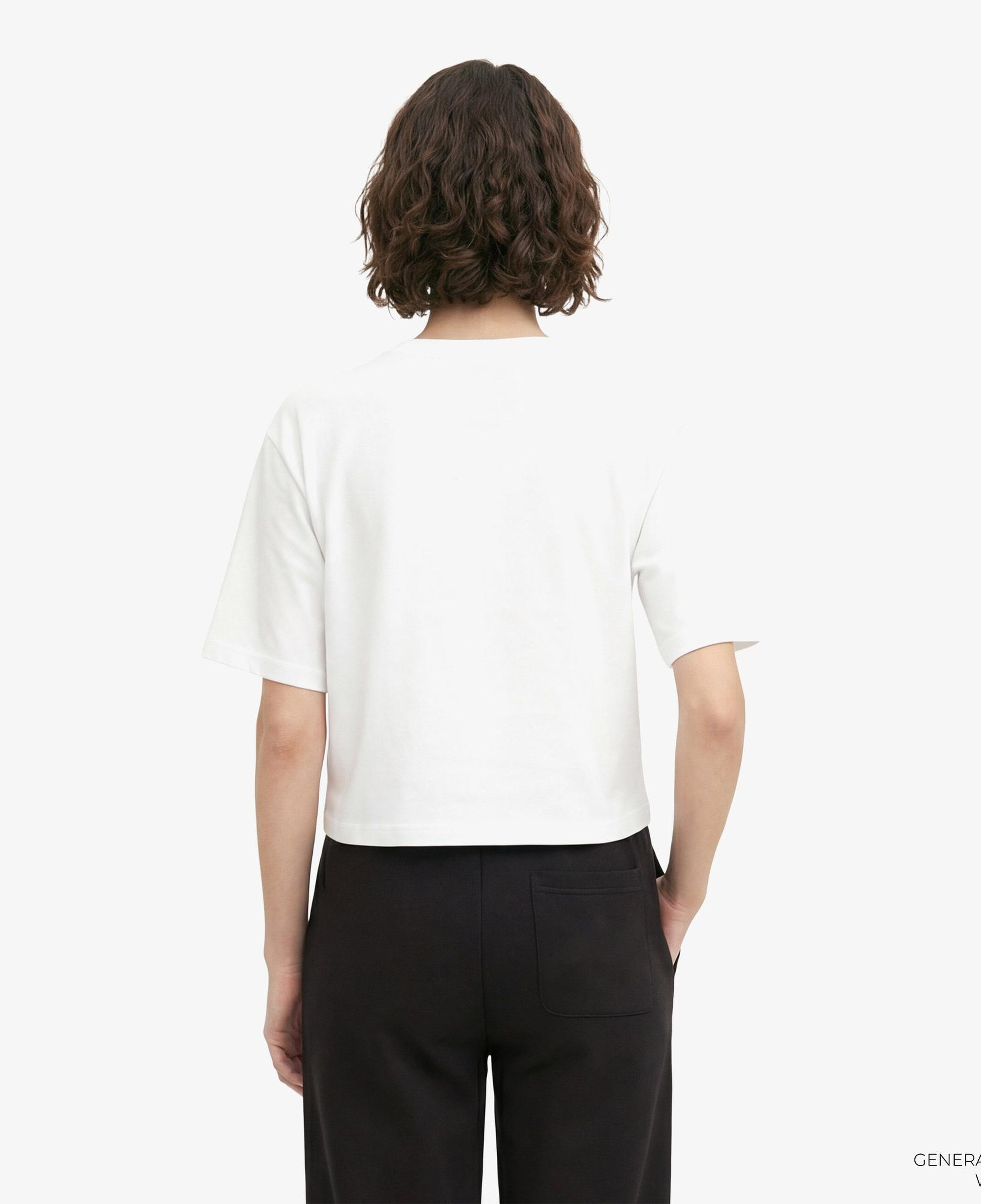 Puma Essential No. 1 Logo  Kadın Beyaz Crop Top