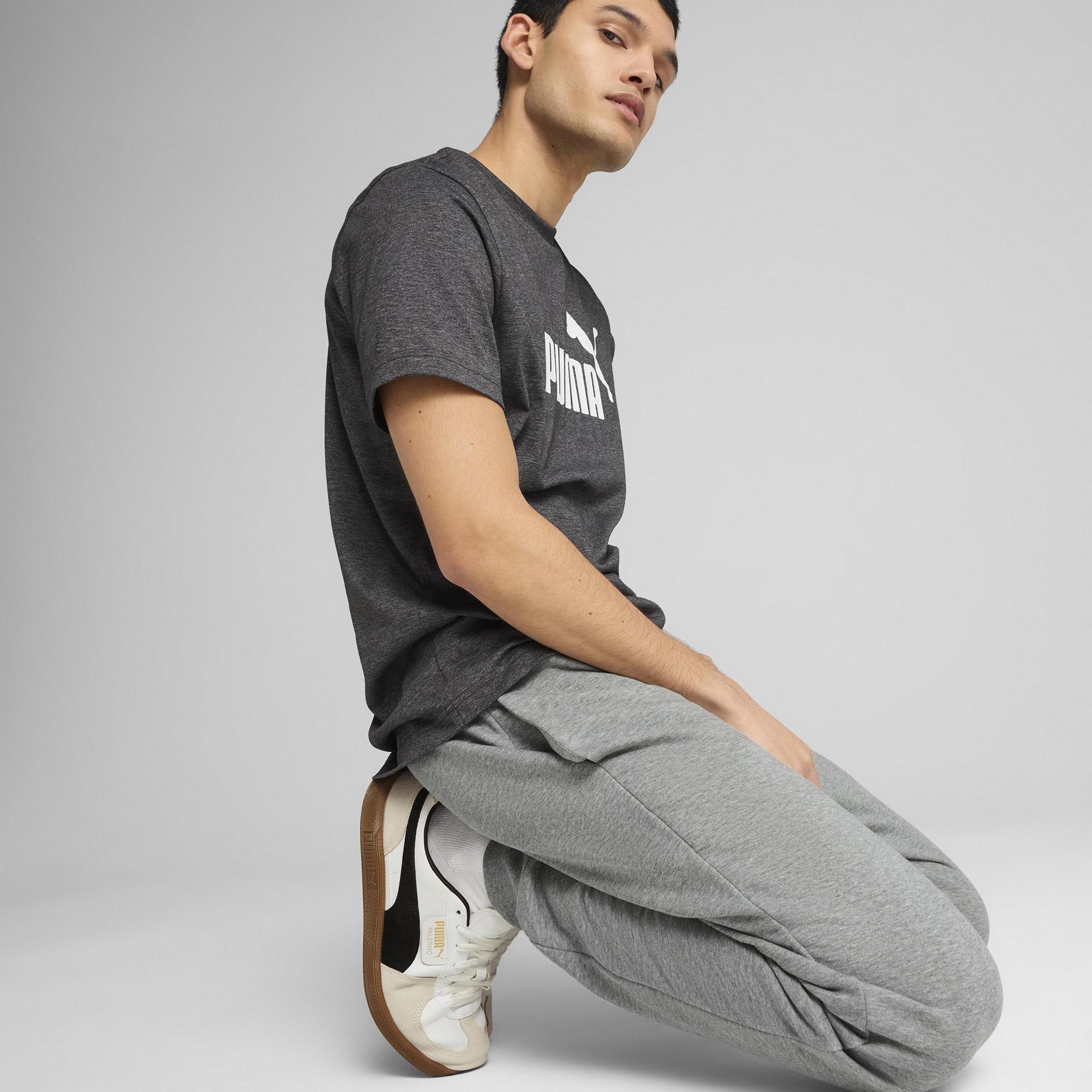 Puma No. 1 Logo Erkek Gri Eşofman Altı