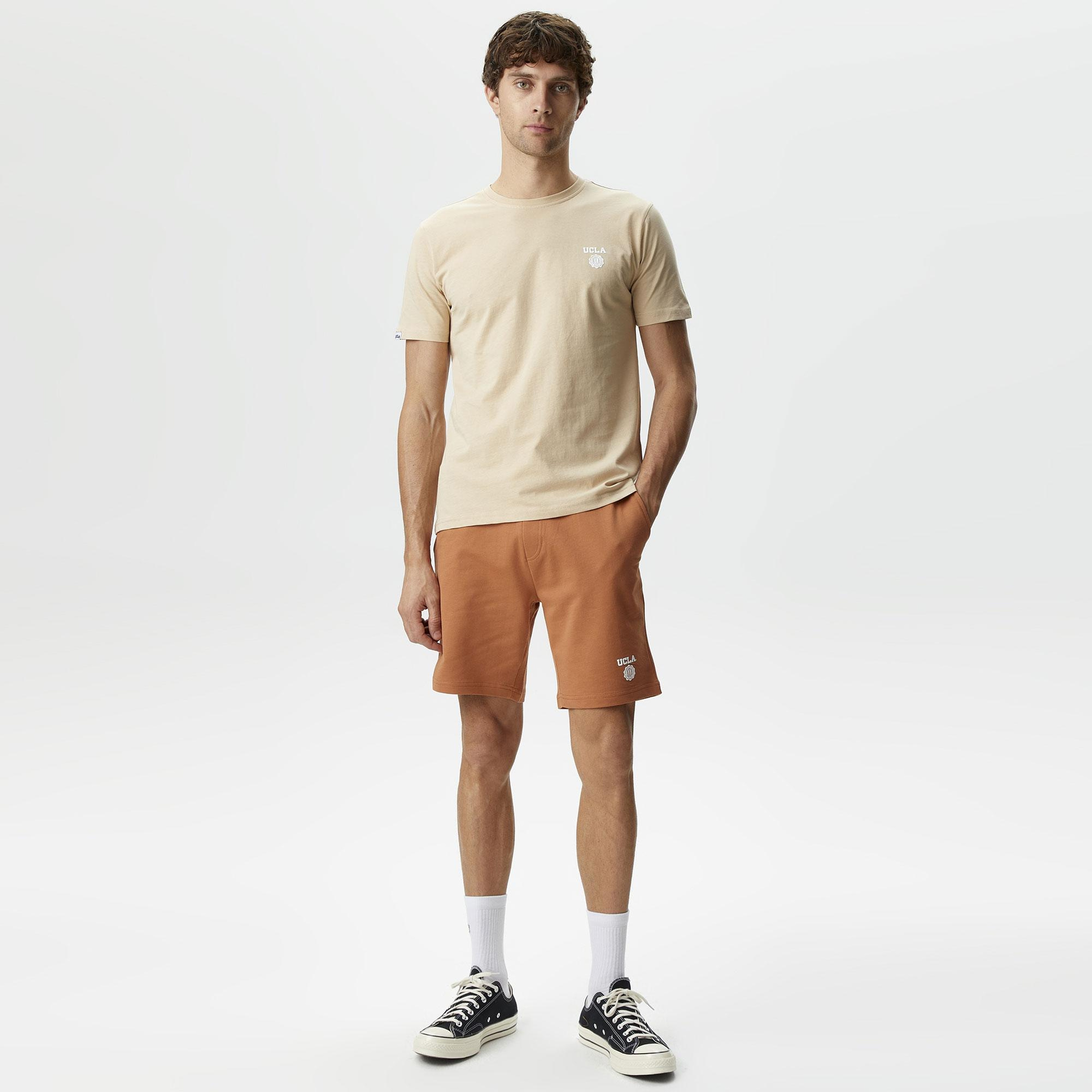 Ucla Bass Erkek Kahverengi T-Shirt