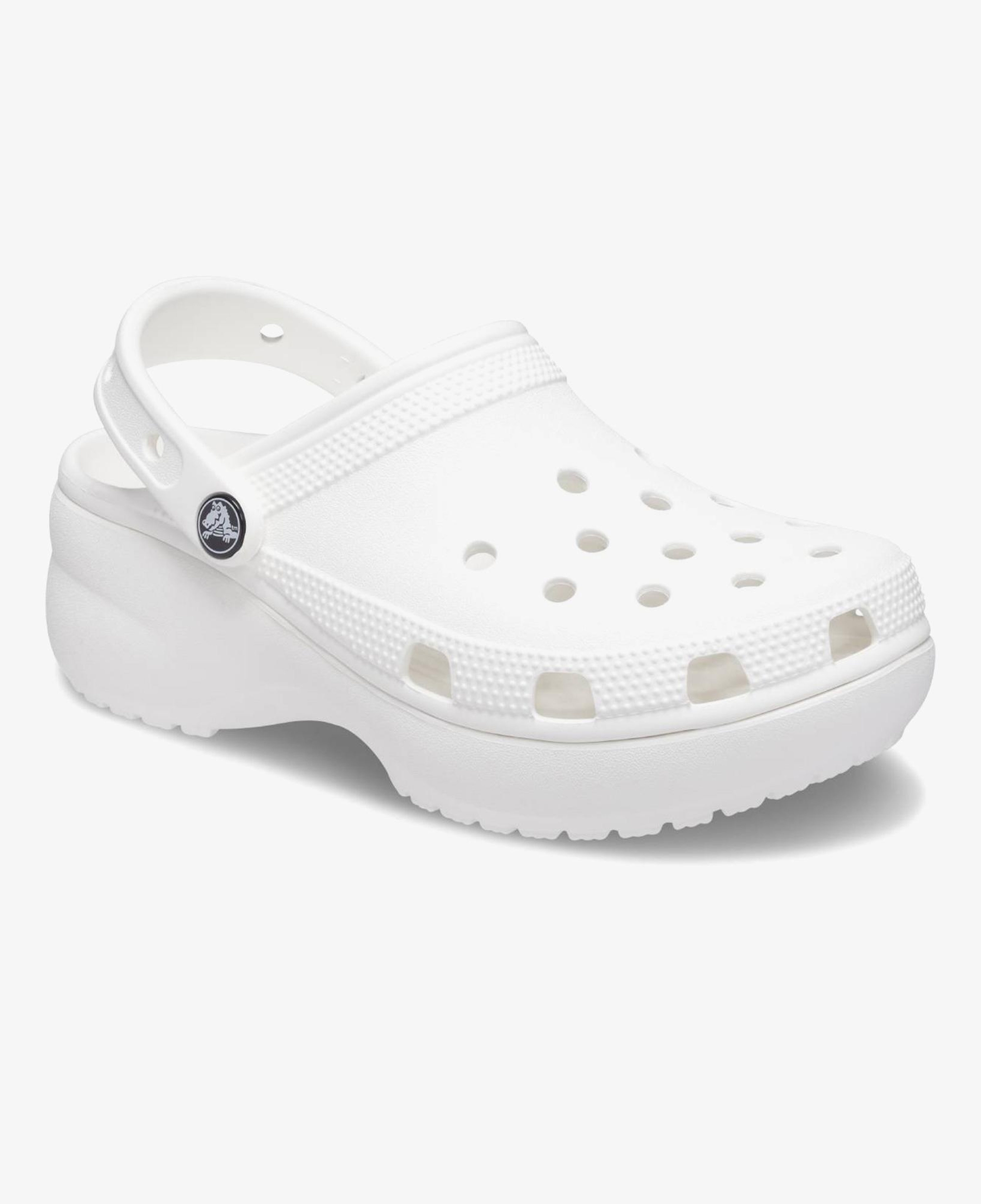 Crocs Classic Platform Clog Unisex Beyaz Terlik