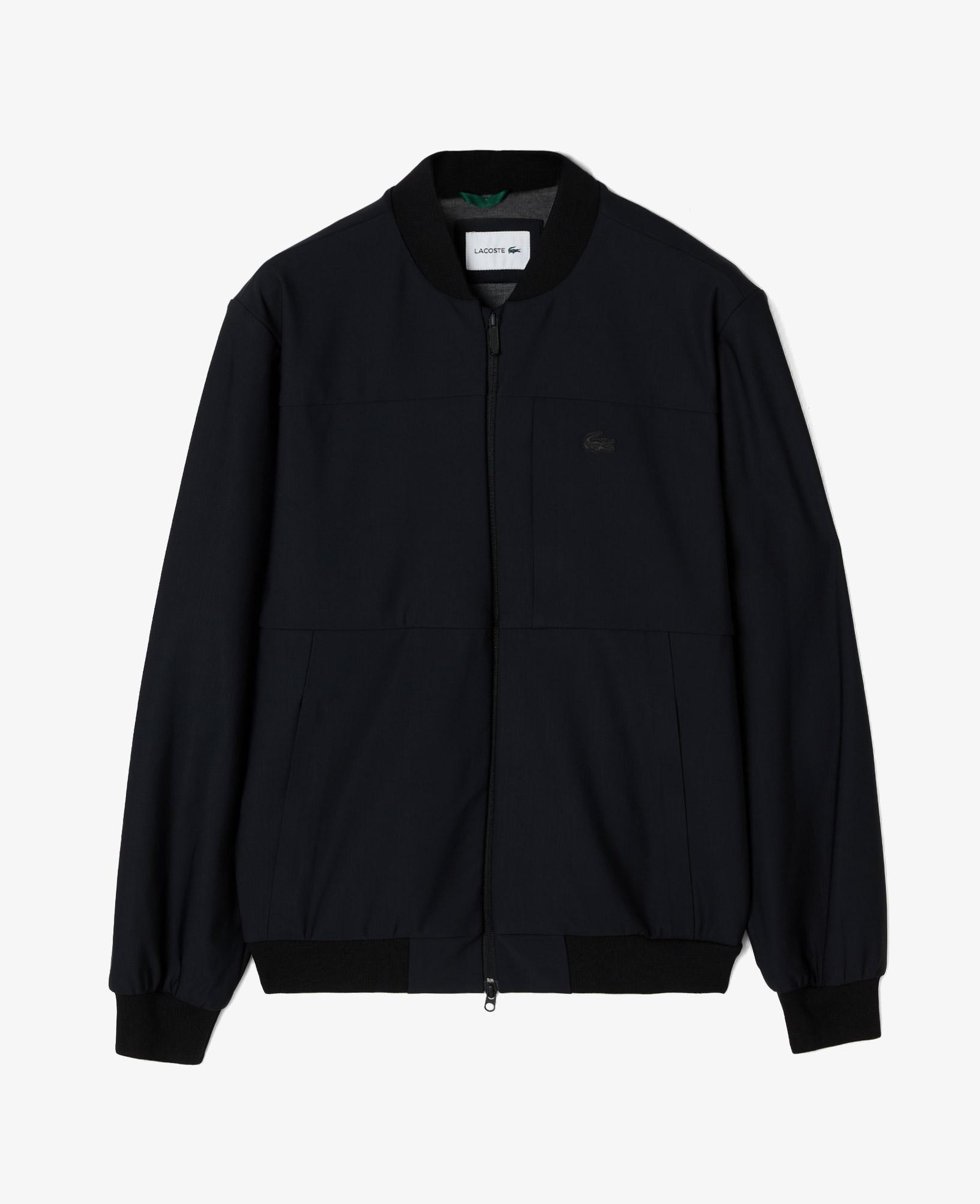 Lacoste Erkek Hakim Yaka Siyah Bomber Ceket