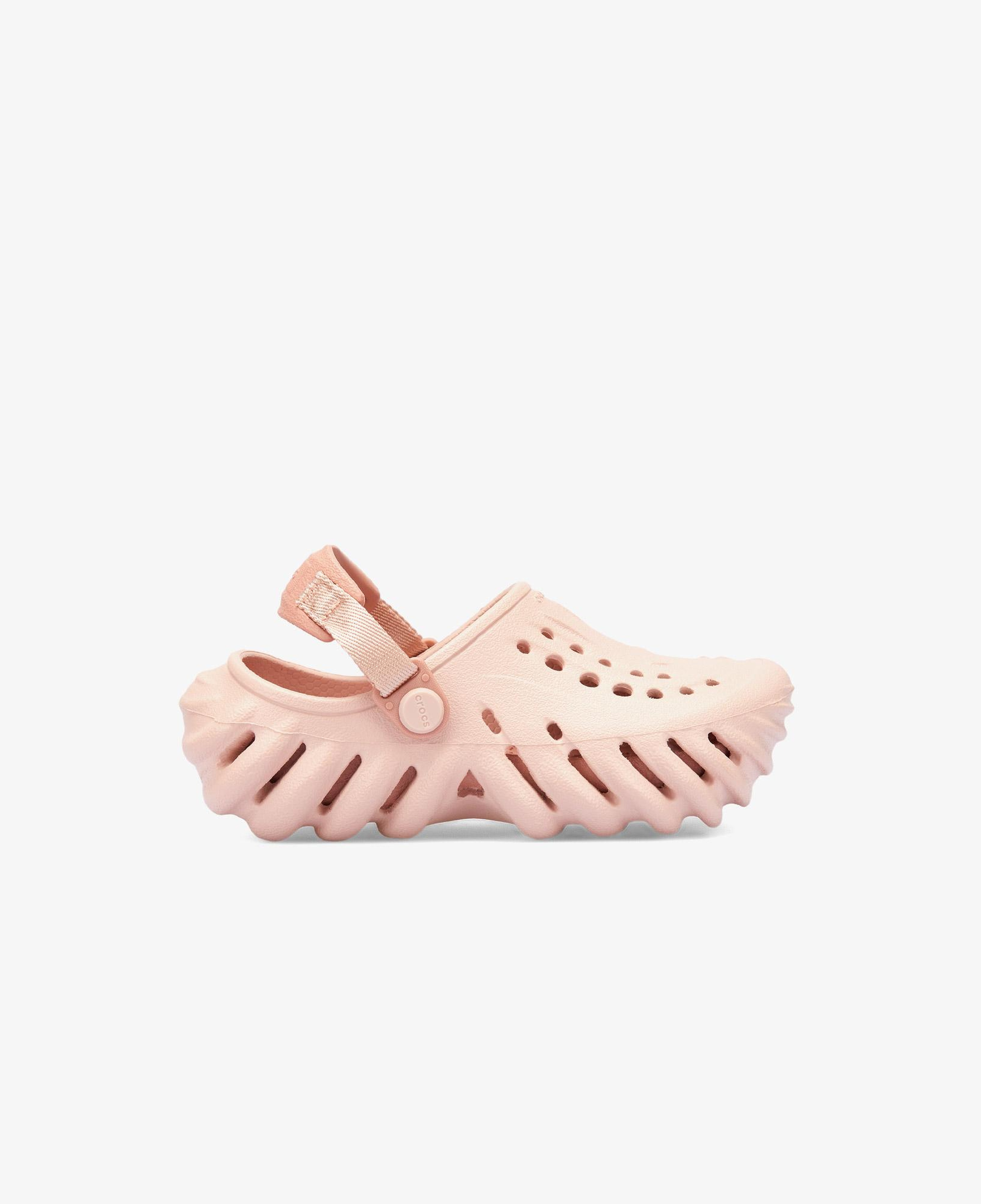 Crocs Echo Clog Çocuk Pembe Terlik