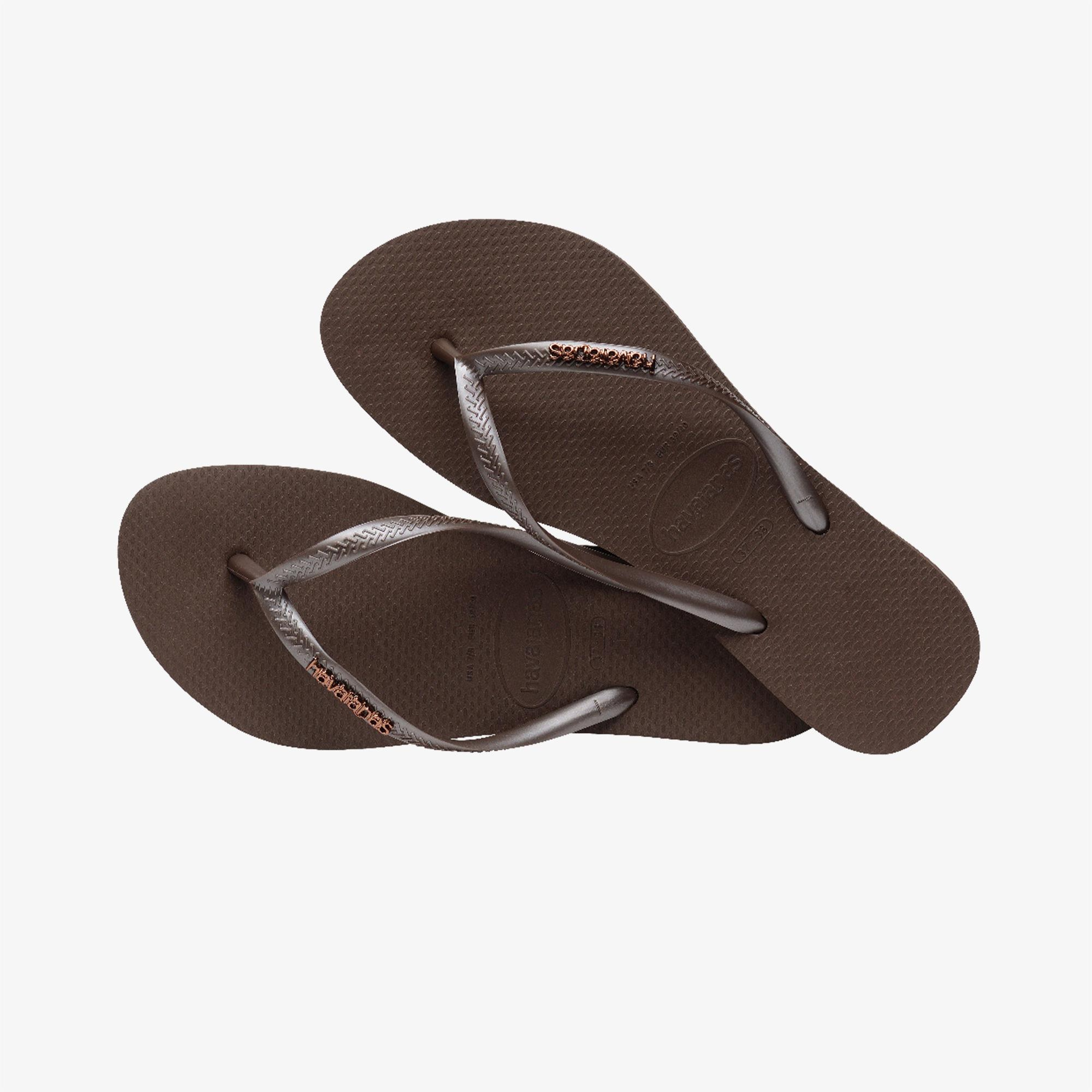 Havaianas Slim Kadın Kahverengi Terlik
