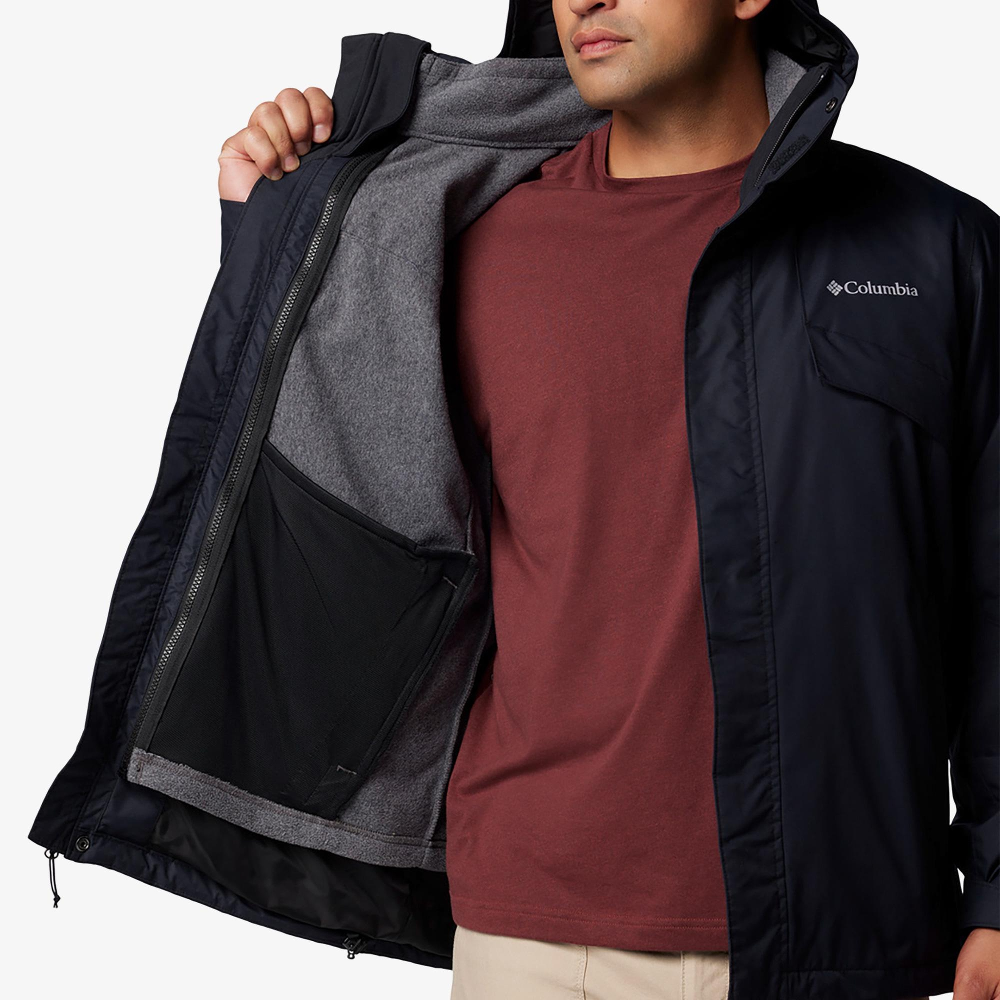 Columbia Bugaboo Fleece III Erkek Siyah Outdoor Ceket