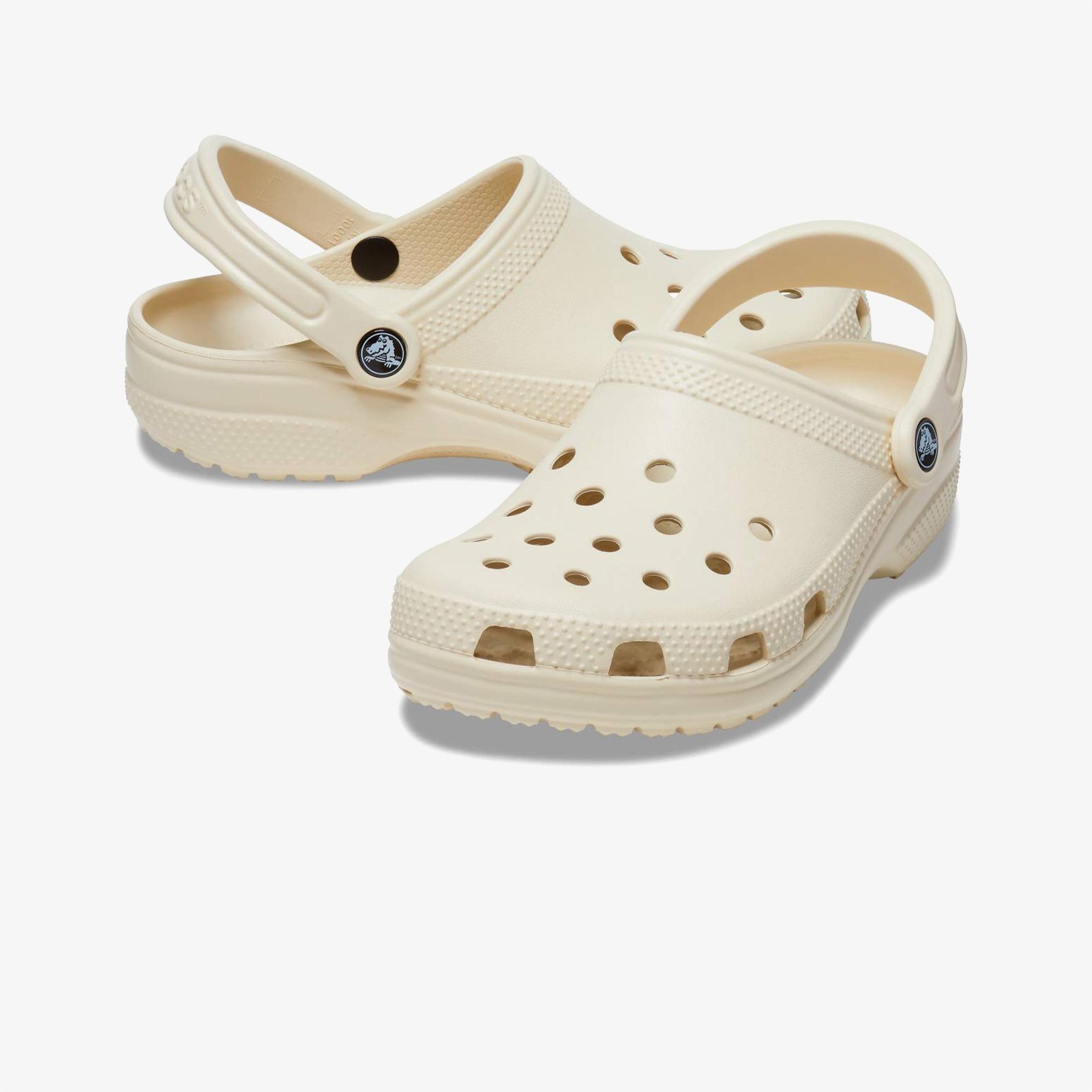 Crocs Classic Clog Unisex Krem Terlik