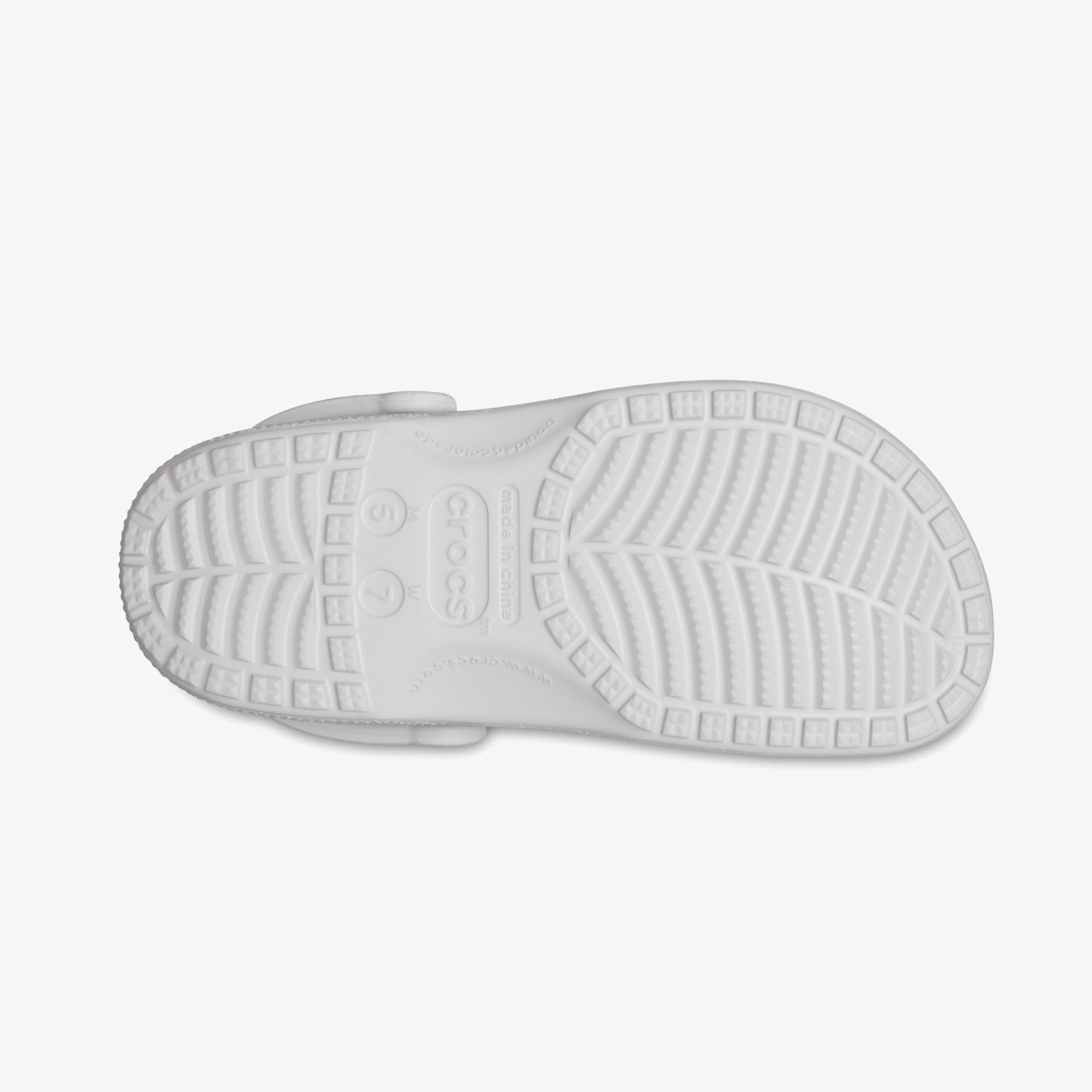 Crocs Classic Glitter Kadın Gri Terlik
