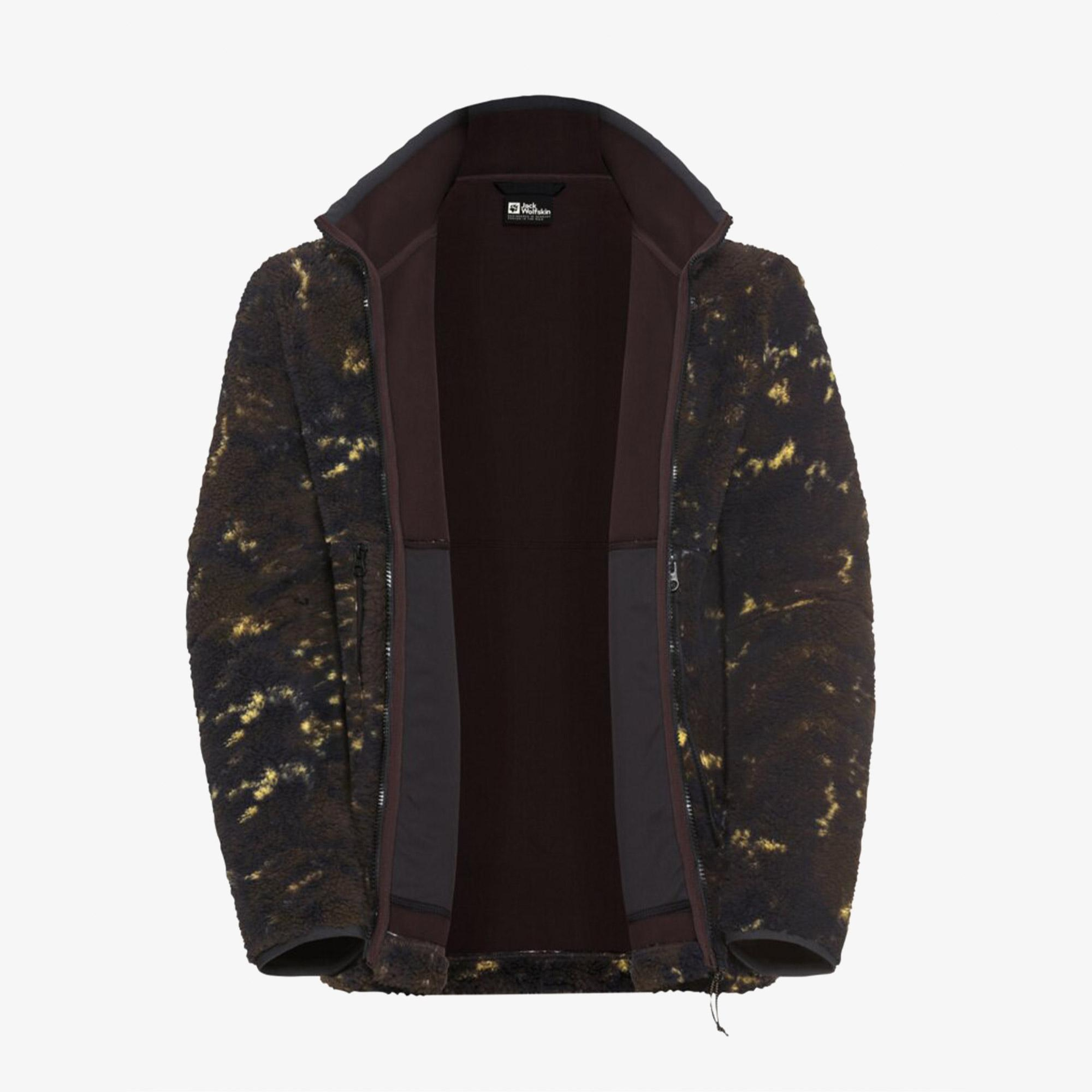 Jack Wolfskin Stone Lite Aop Erkek Kahverengi Outdoor Ceket