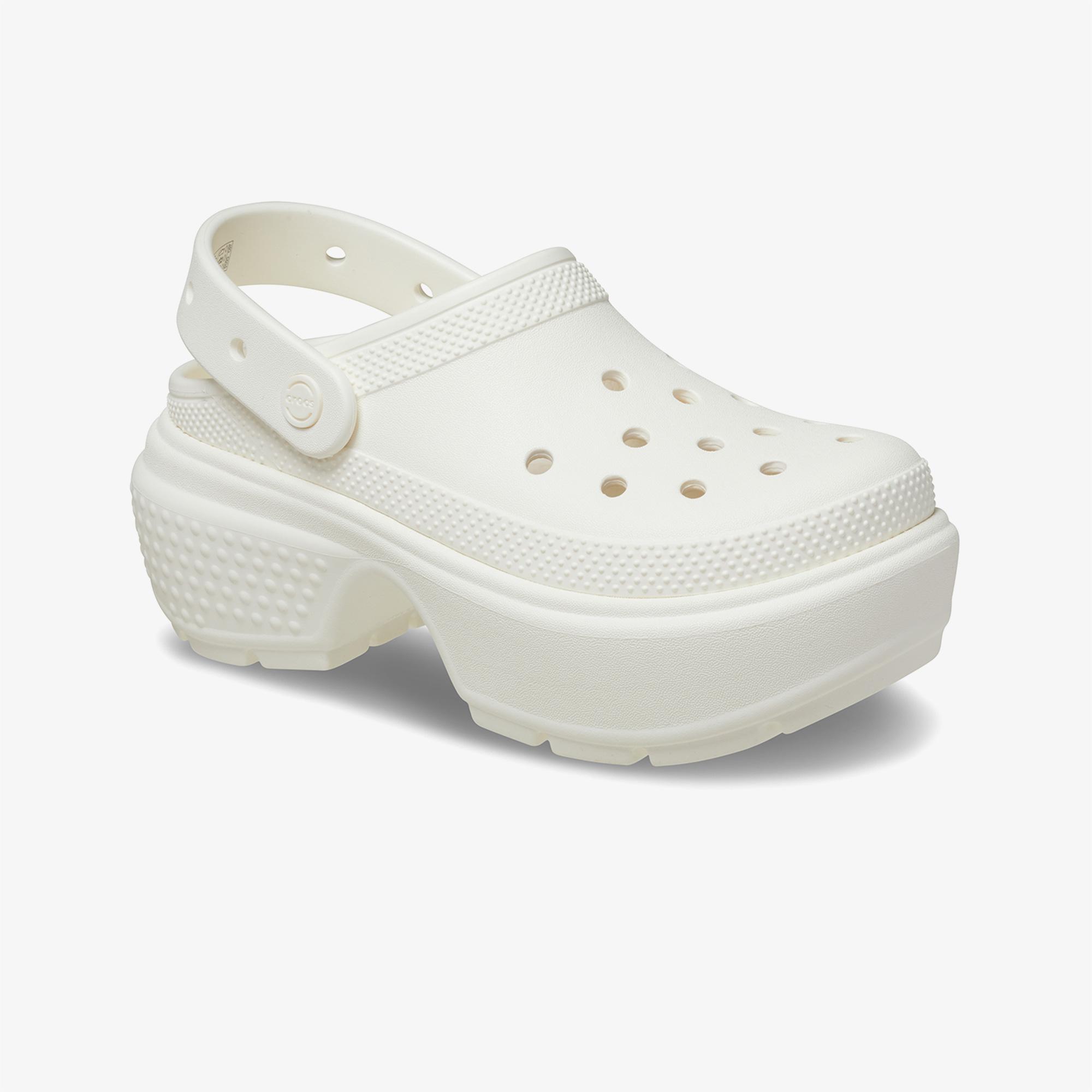 Crocs Stomp Kadın Beyaz Terlik