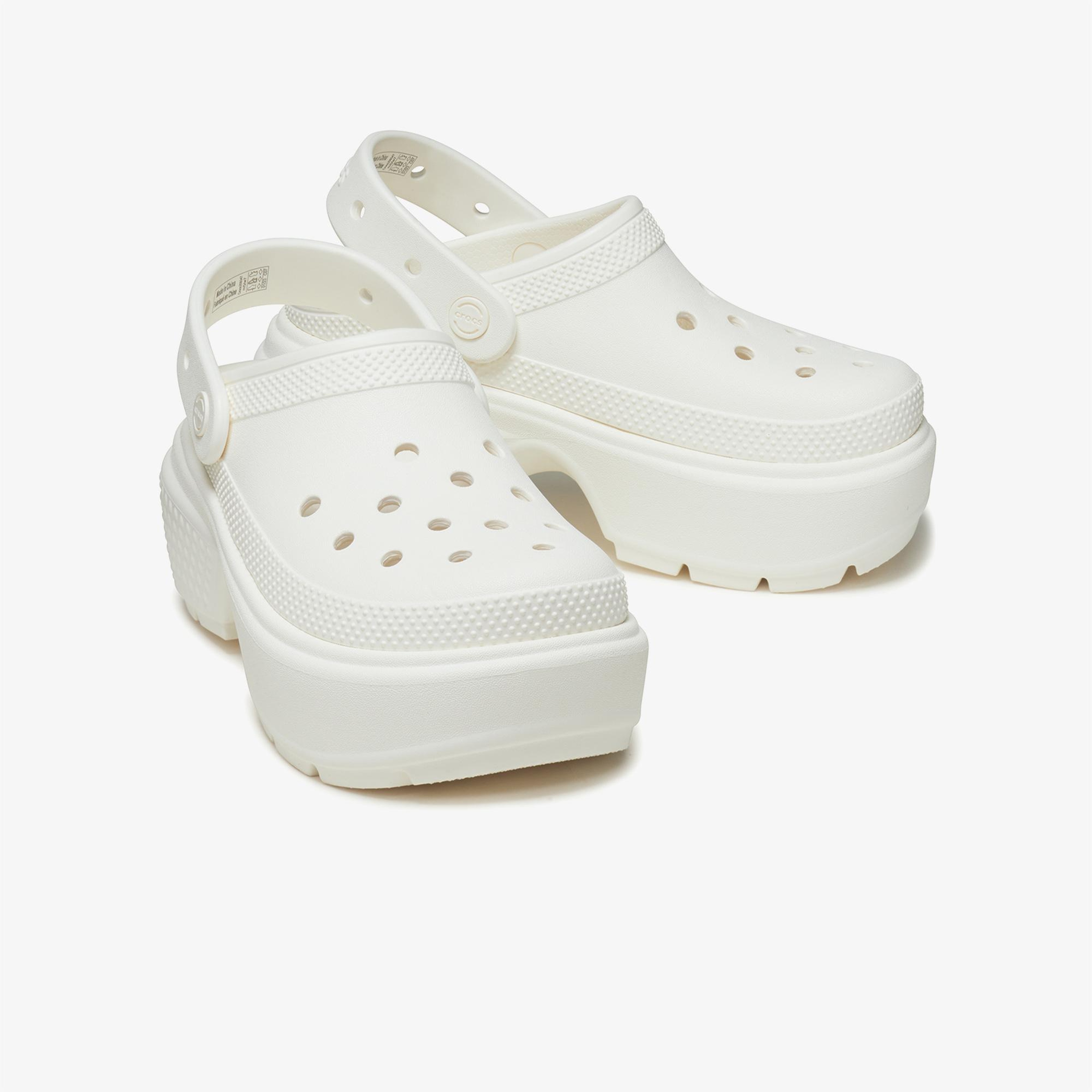 Crocs Stomp Kadın Beyaz Terlik