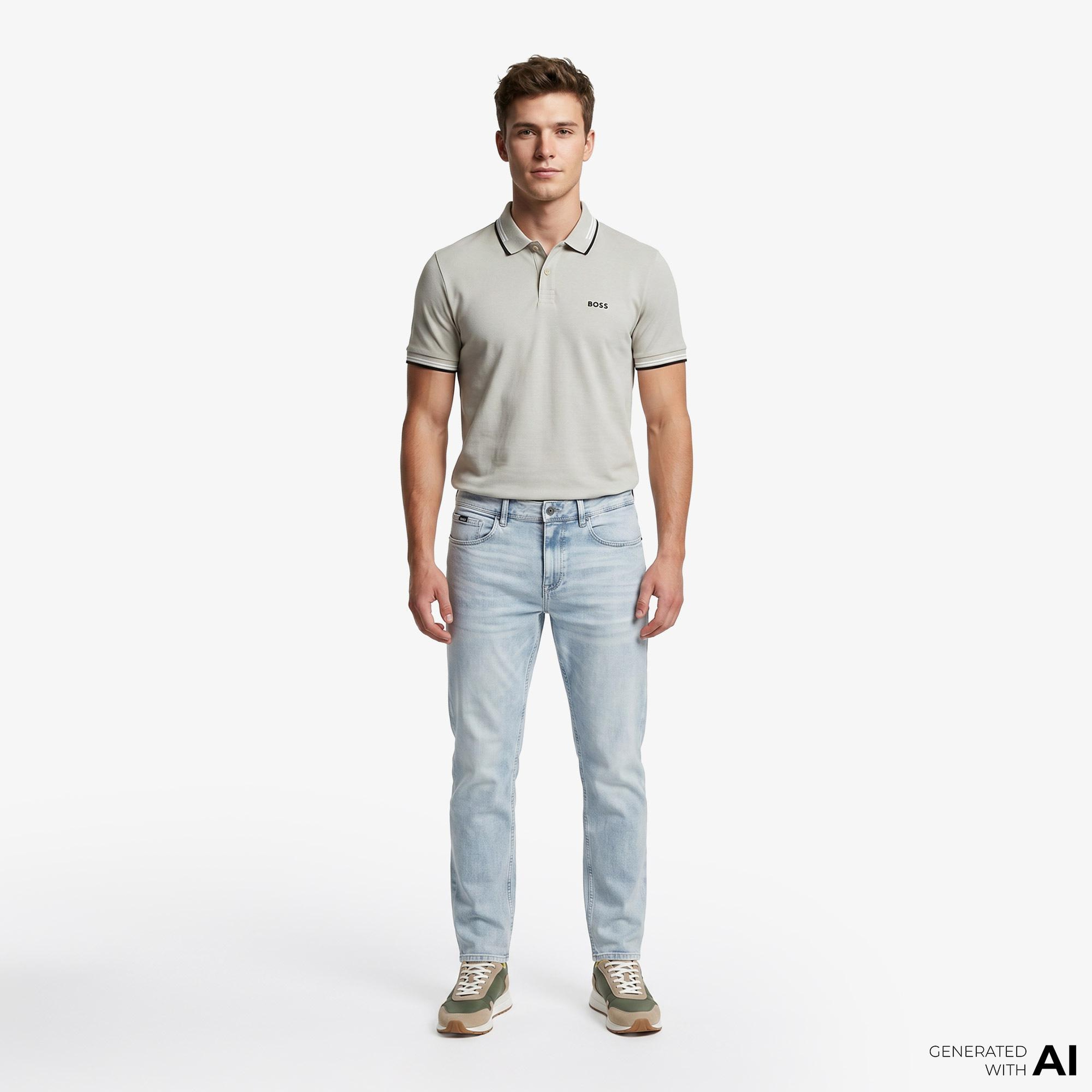 Boss Paul Erkek Bej Polo
