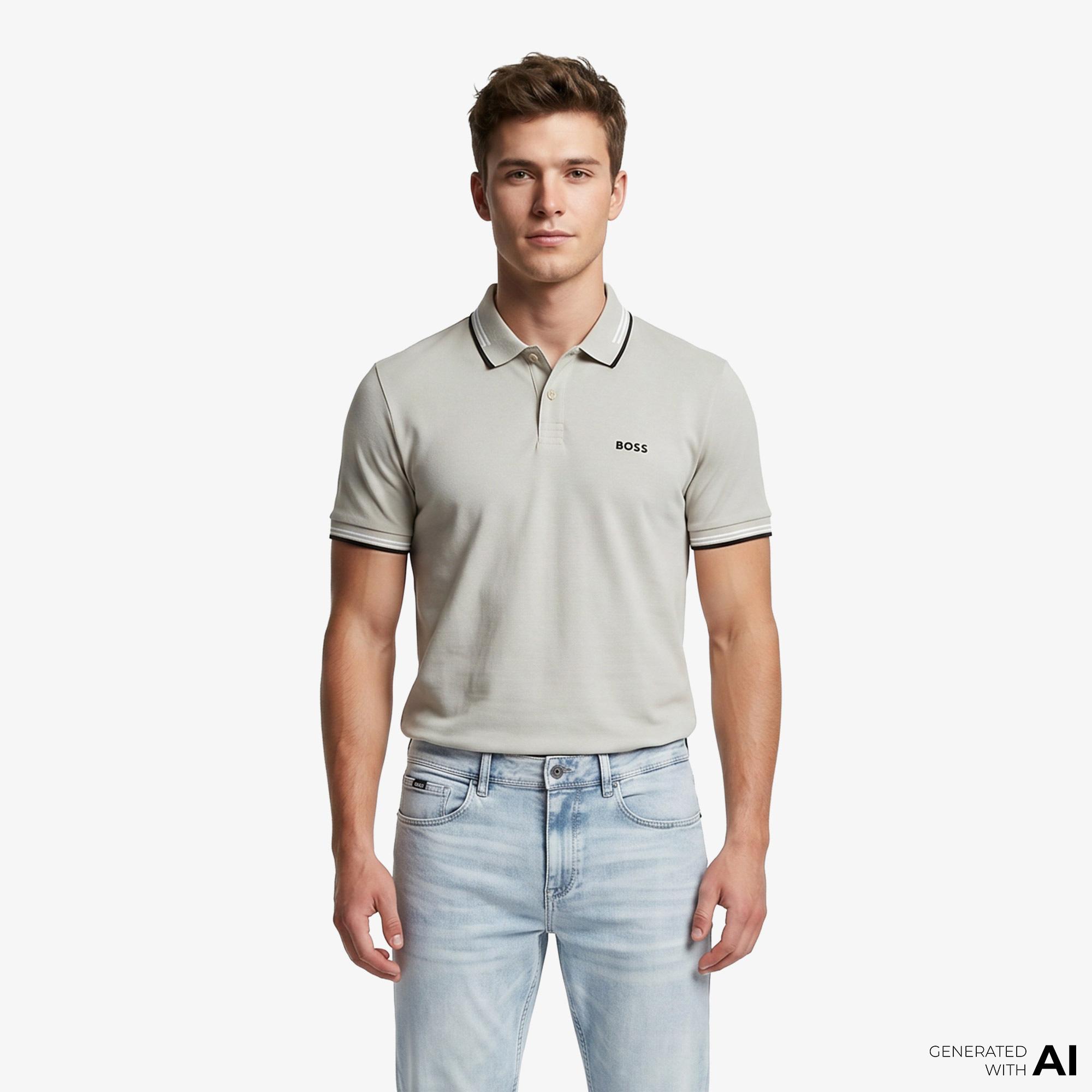 Boss Paul Erkek Bej Polo