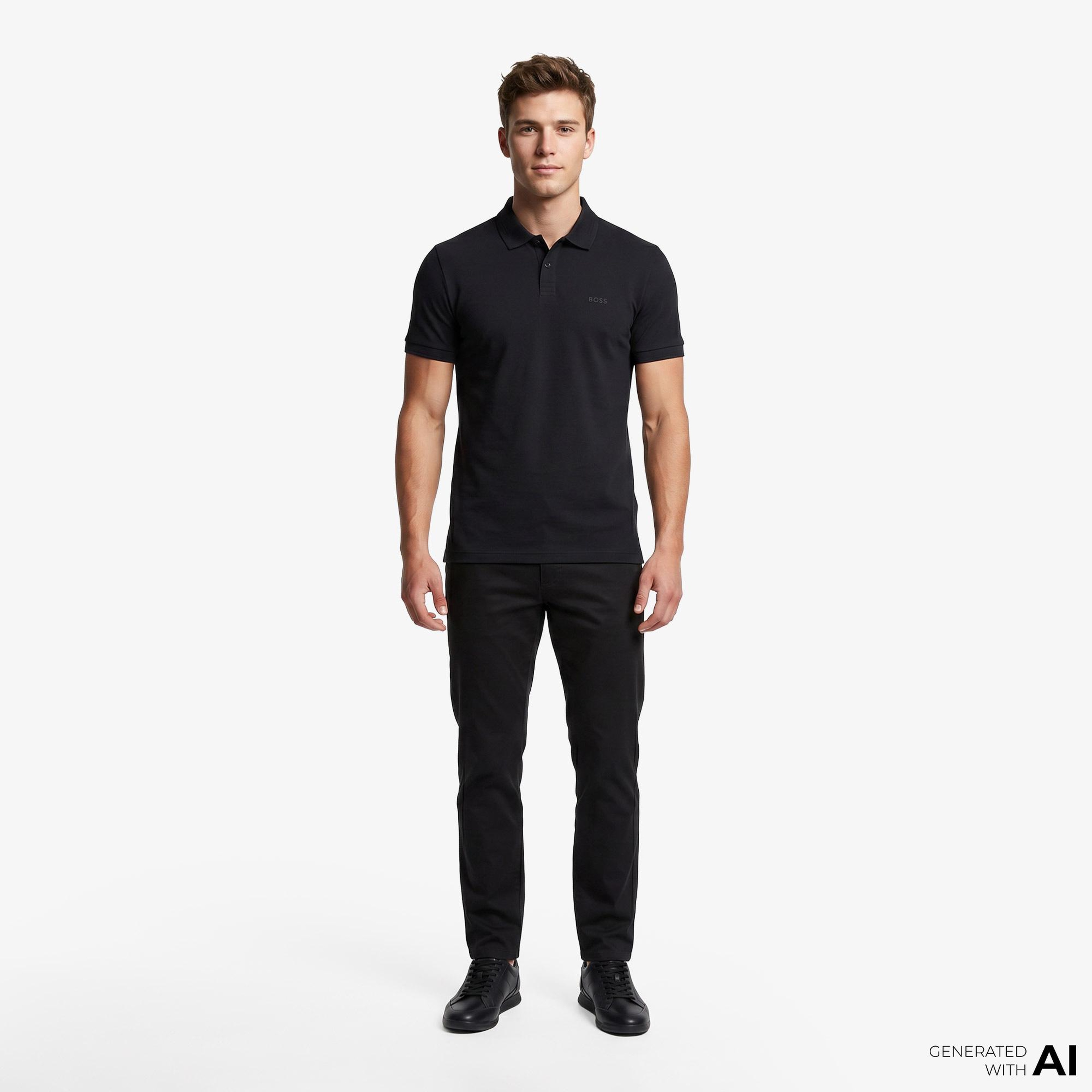 Boss Paul Erkek Lacivert Polo
