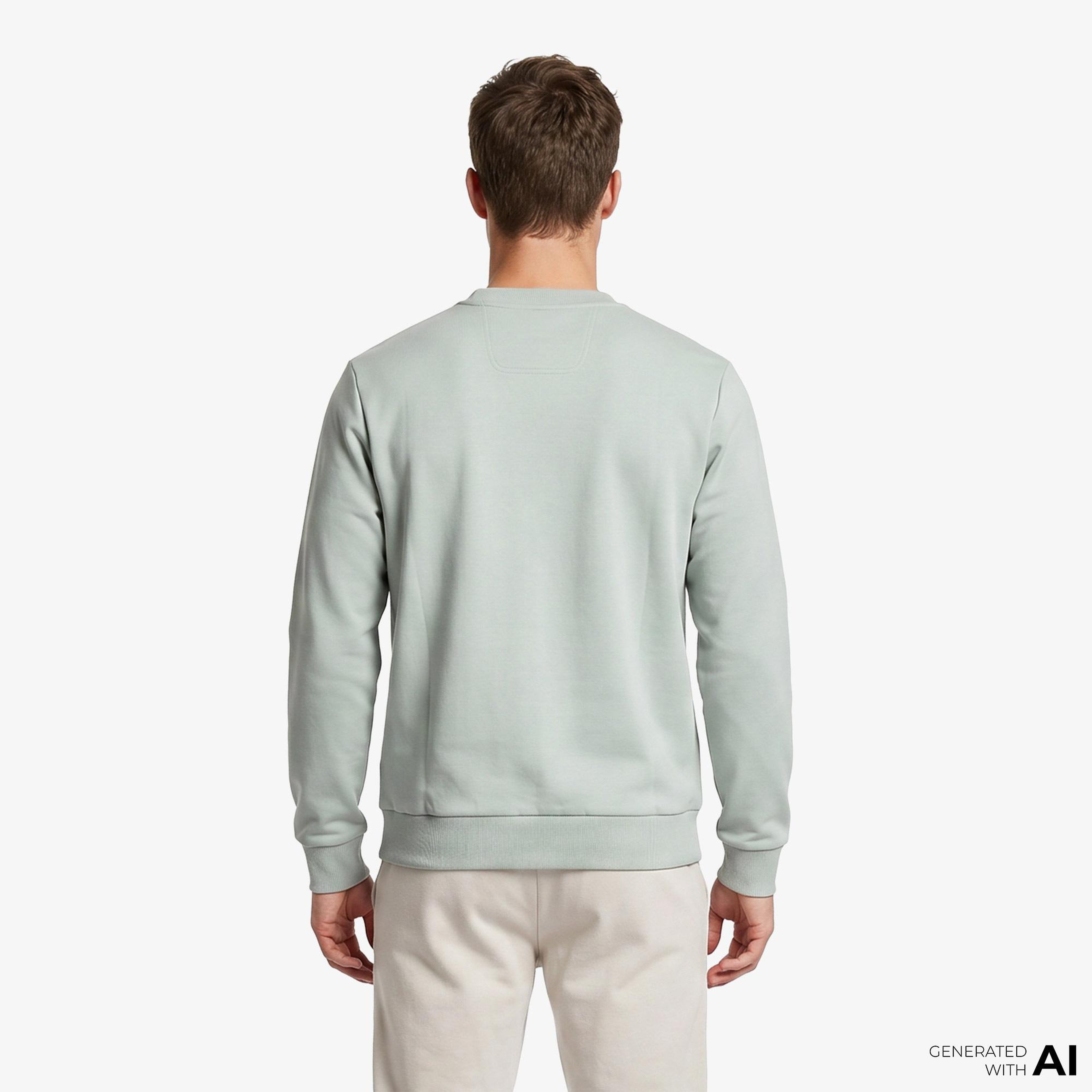 Boss Salbo Erkek Yeşil Sweatshirt