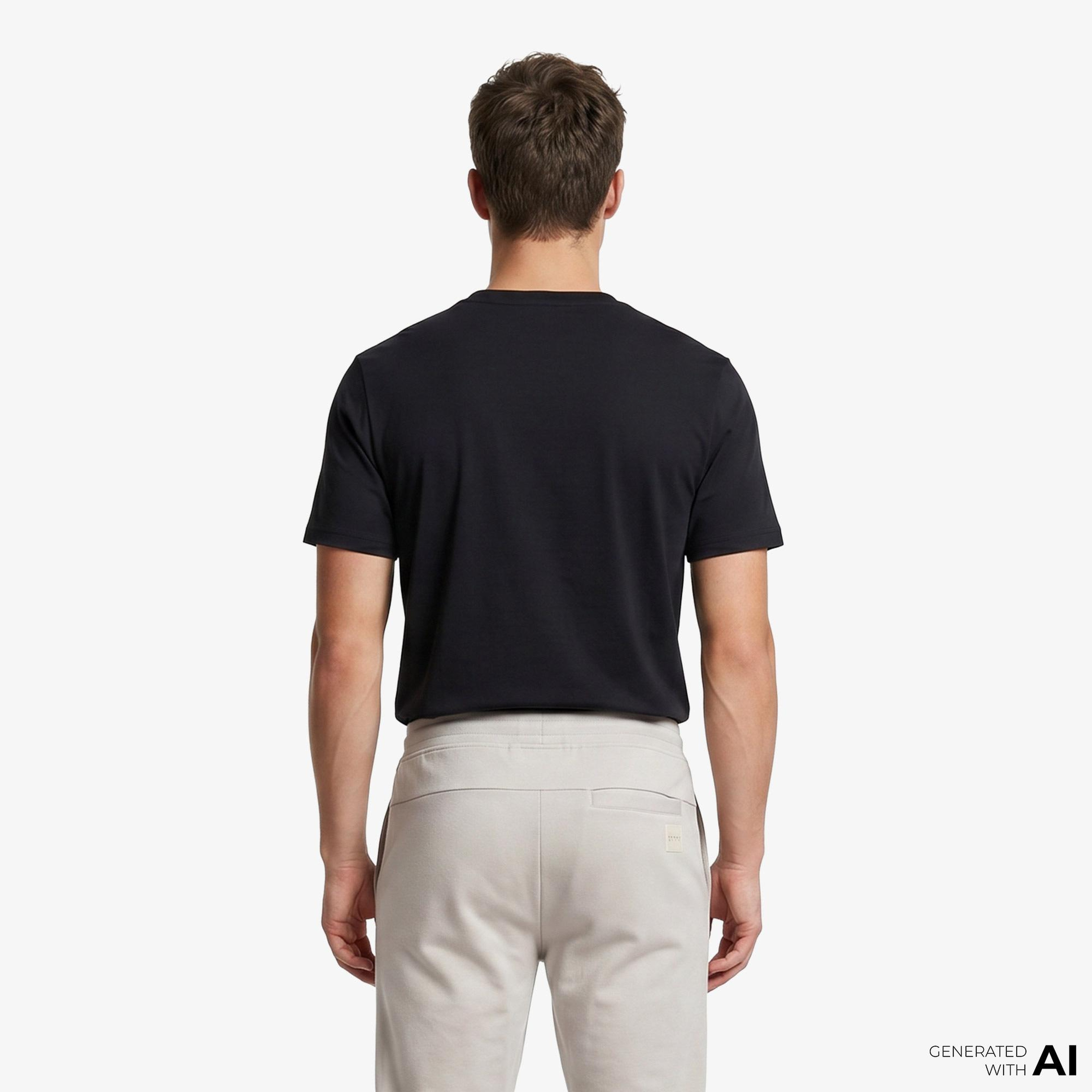 Boss Join Relaxed Erkek Lacivert T-Shirt