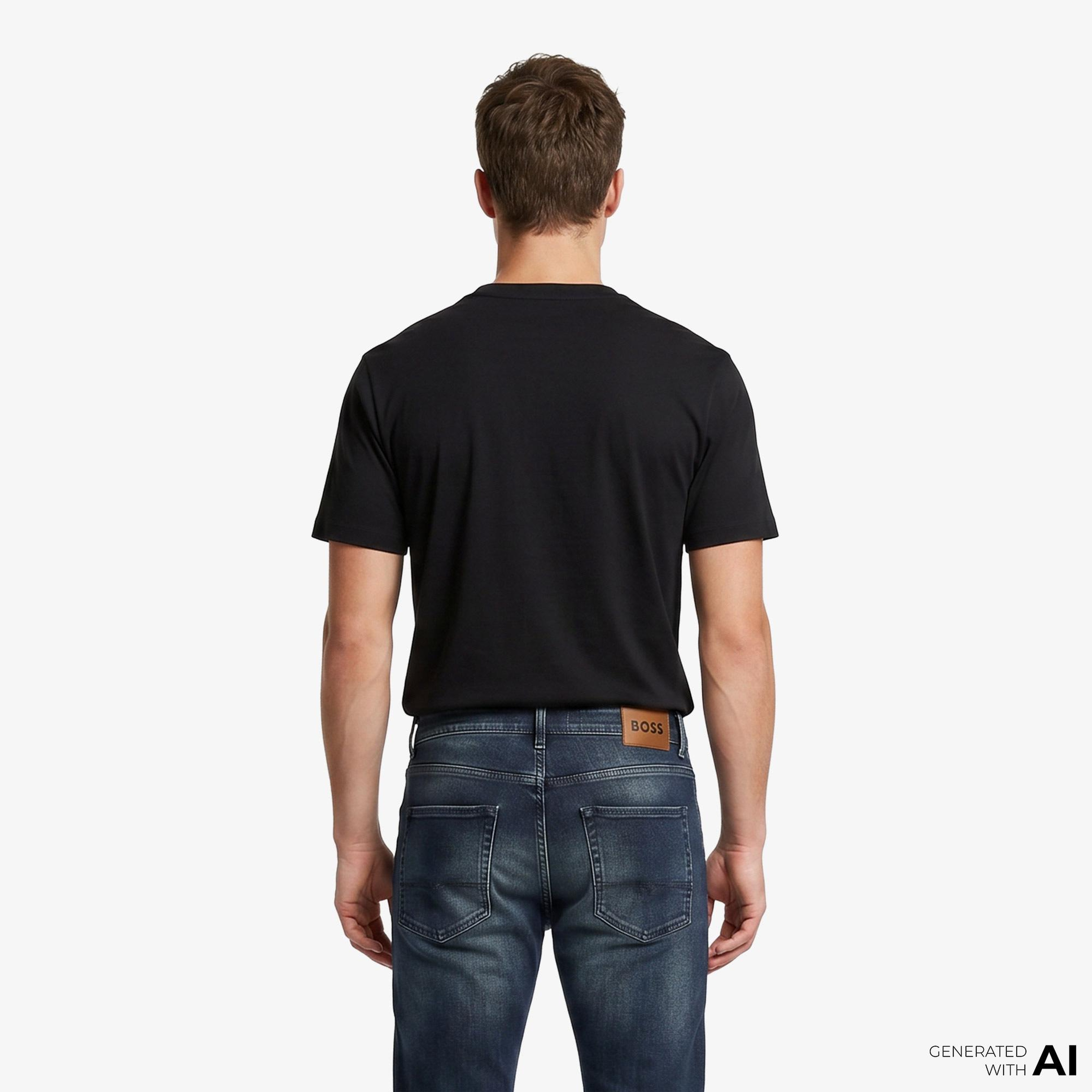 Boss Iconic Logo Erkek Siyah T-Shirt