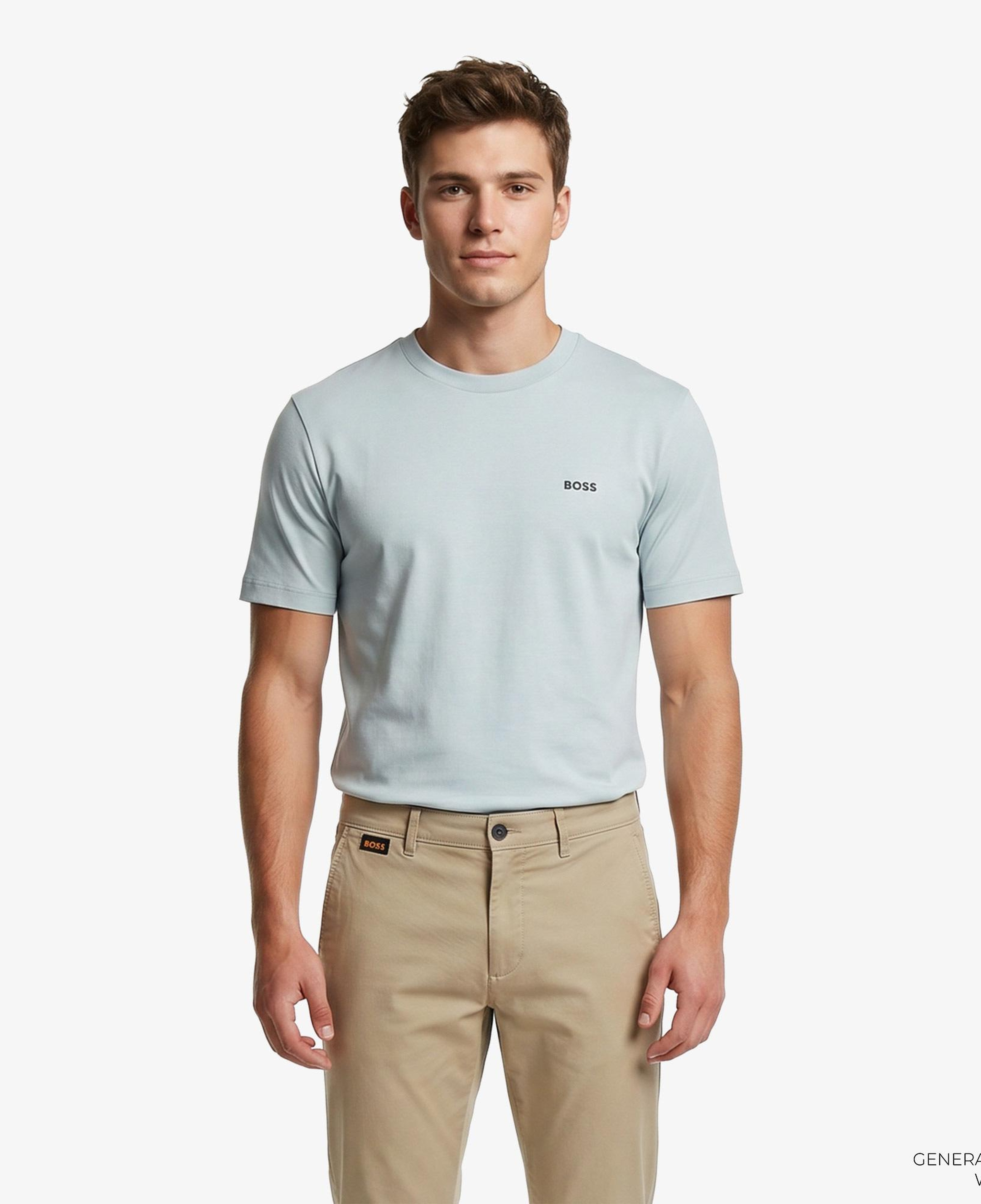 Boss Erkek Mavi T-Shirt