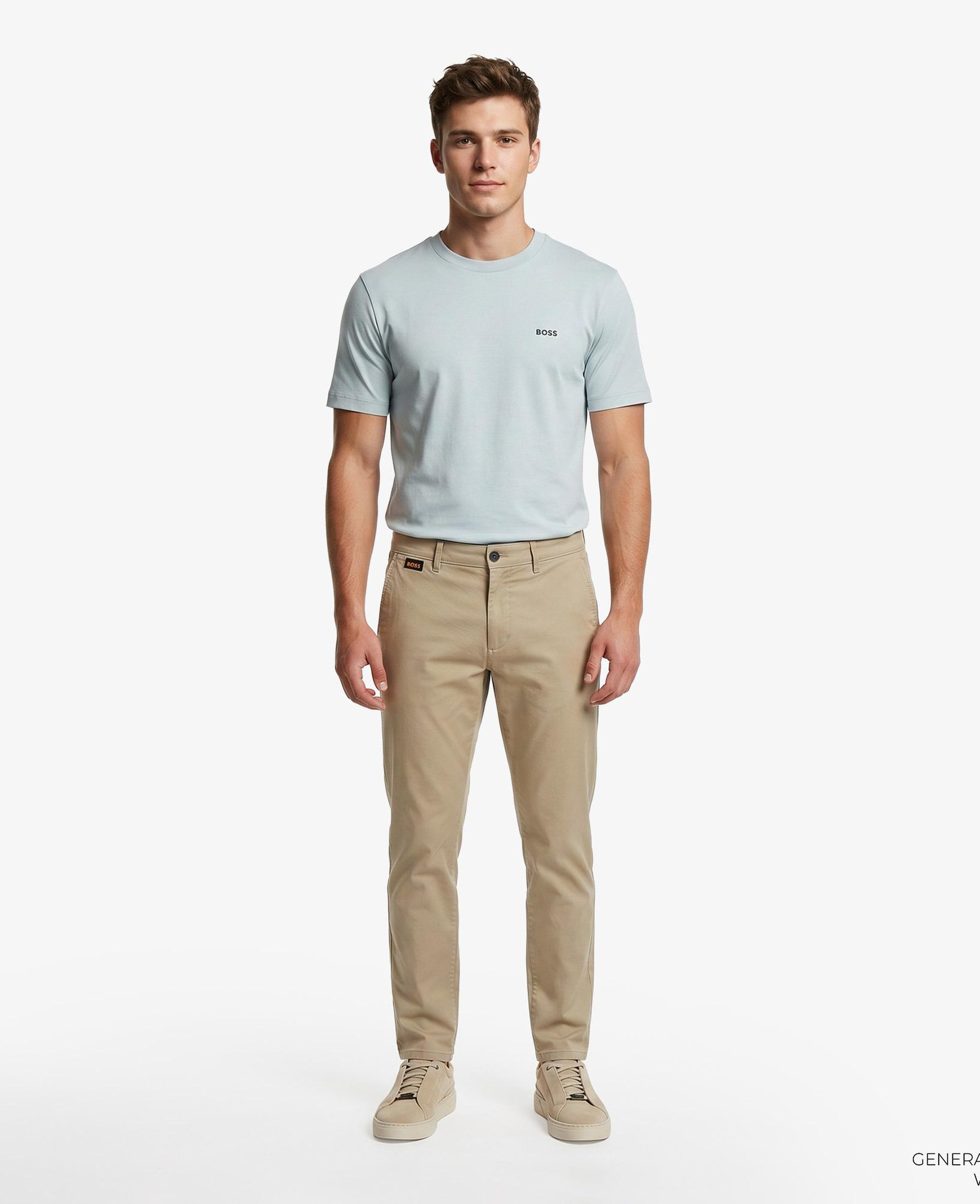 Boss Erkek Mavi T-Shirt