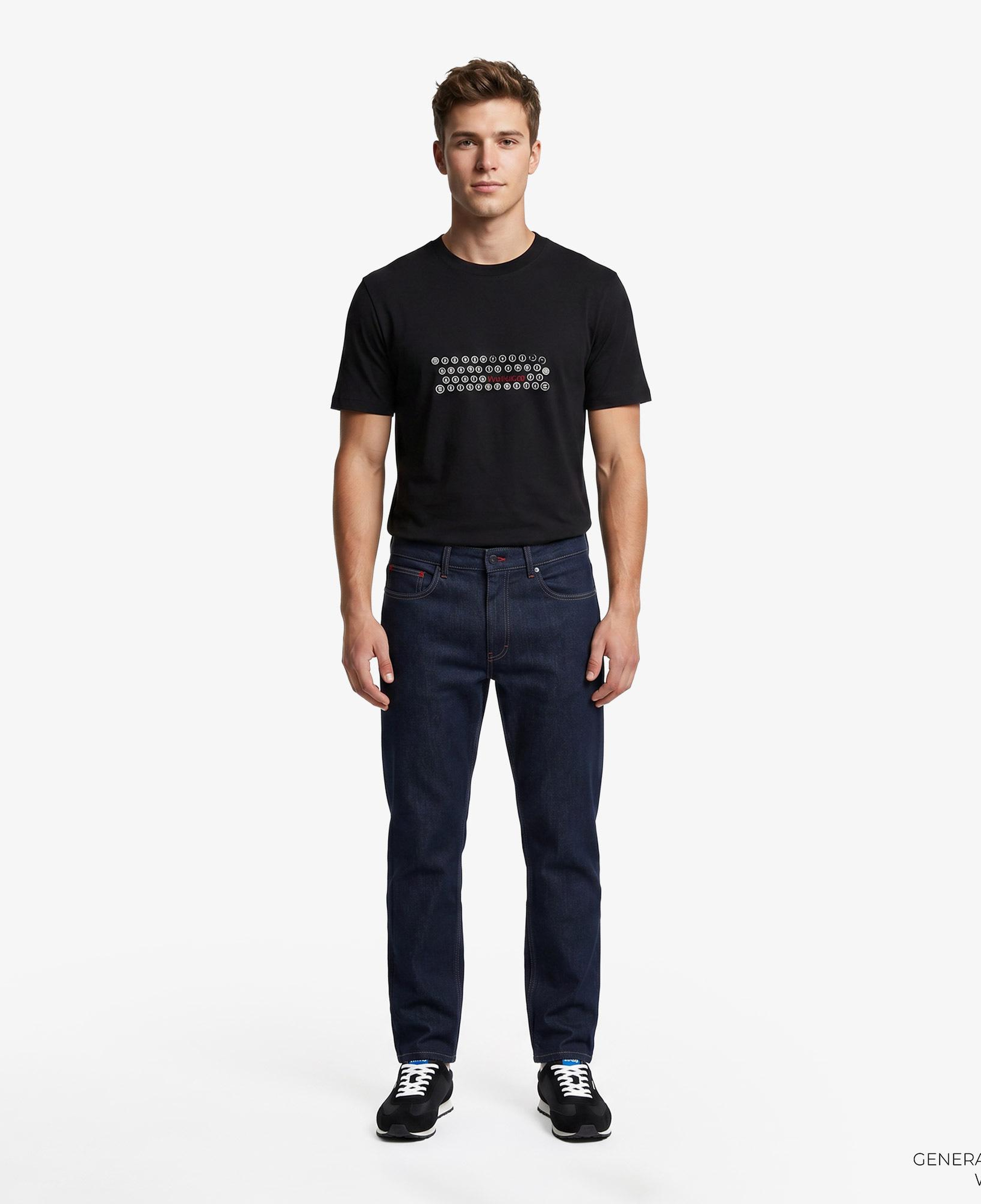 Hugo Deyss Erkek Siyah T-Shirt
