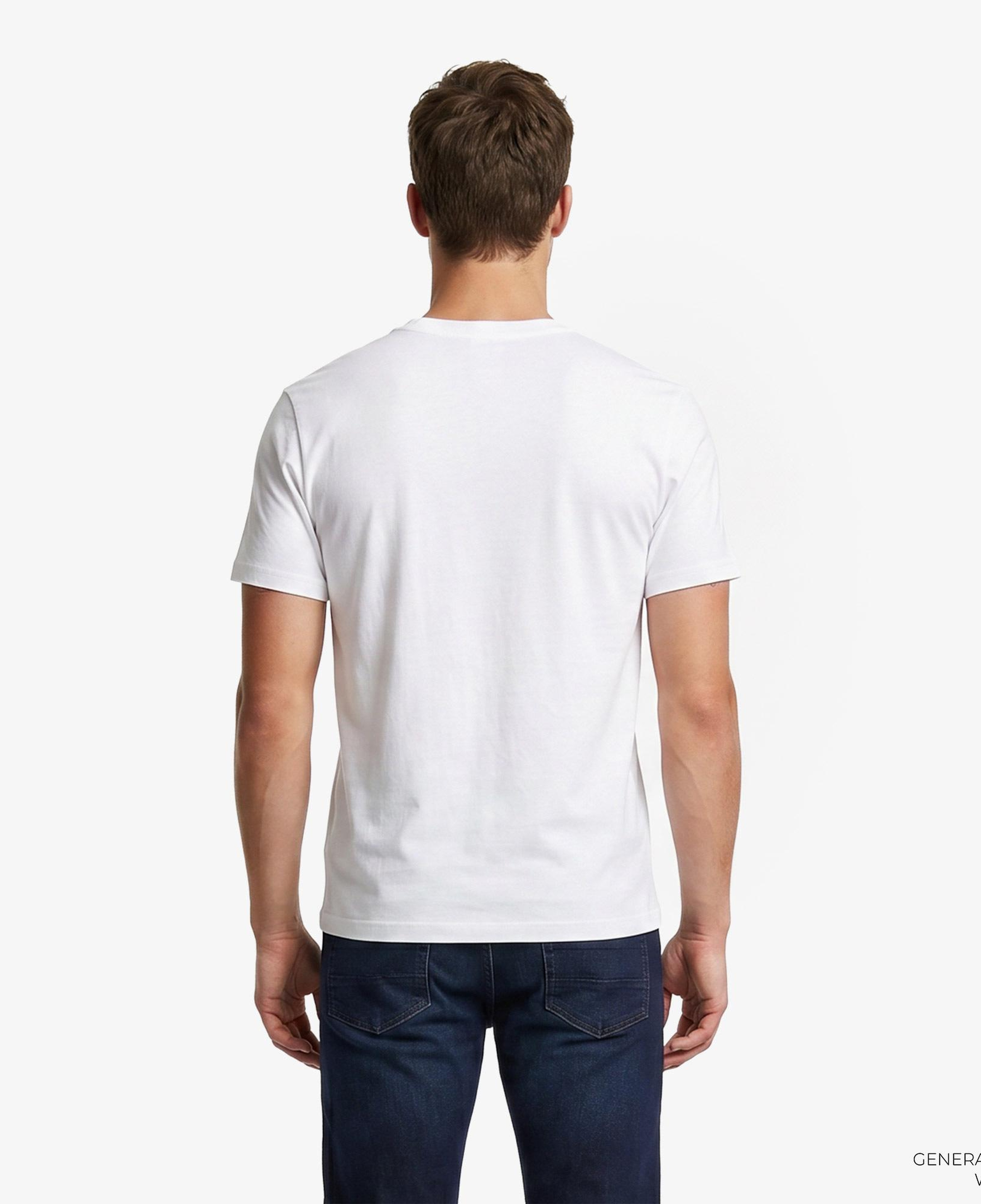 Hugo Deyss Erkek Beyaz T-Shirt